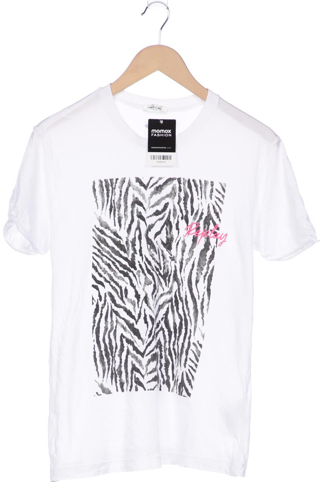 

Replay Damen T-Shirt, weiß