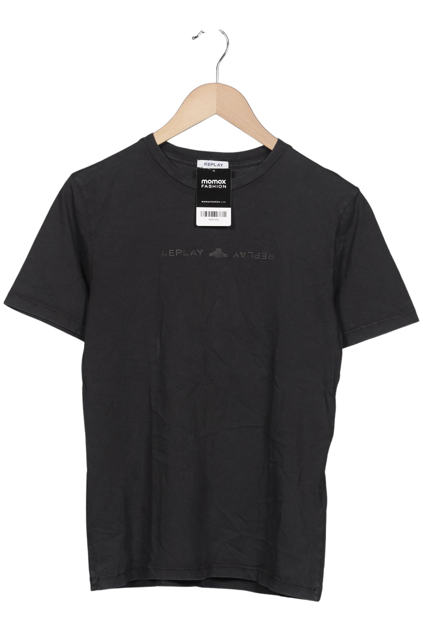 

Replay Damen T-Shirt, schwarz, Gr. 38