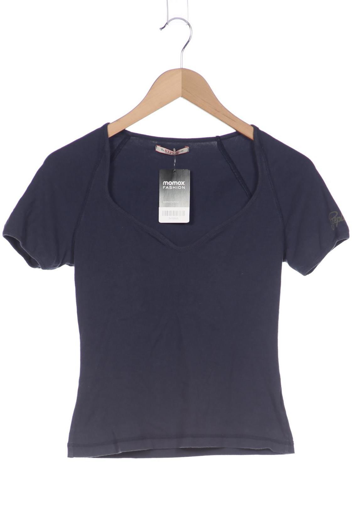 

Replay Damen T-Shirt, marineblau, Gr. 32