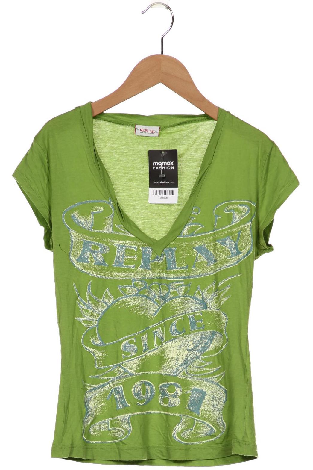 

Replay Damen T-Shirt, grün