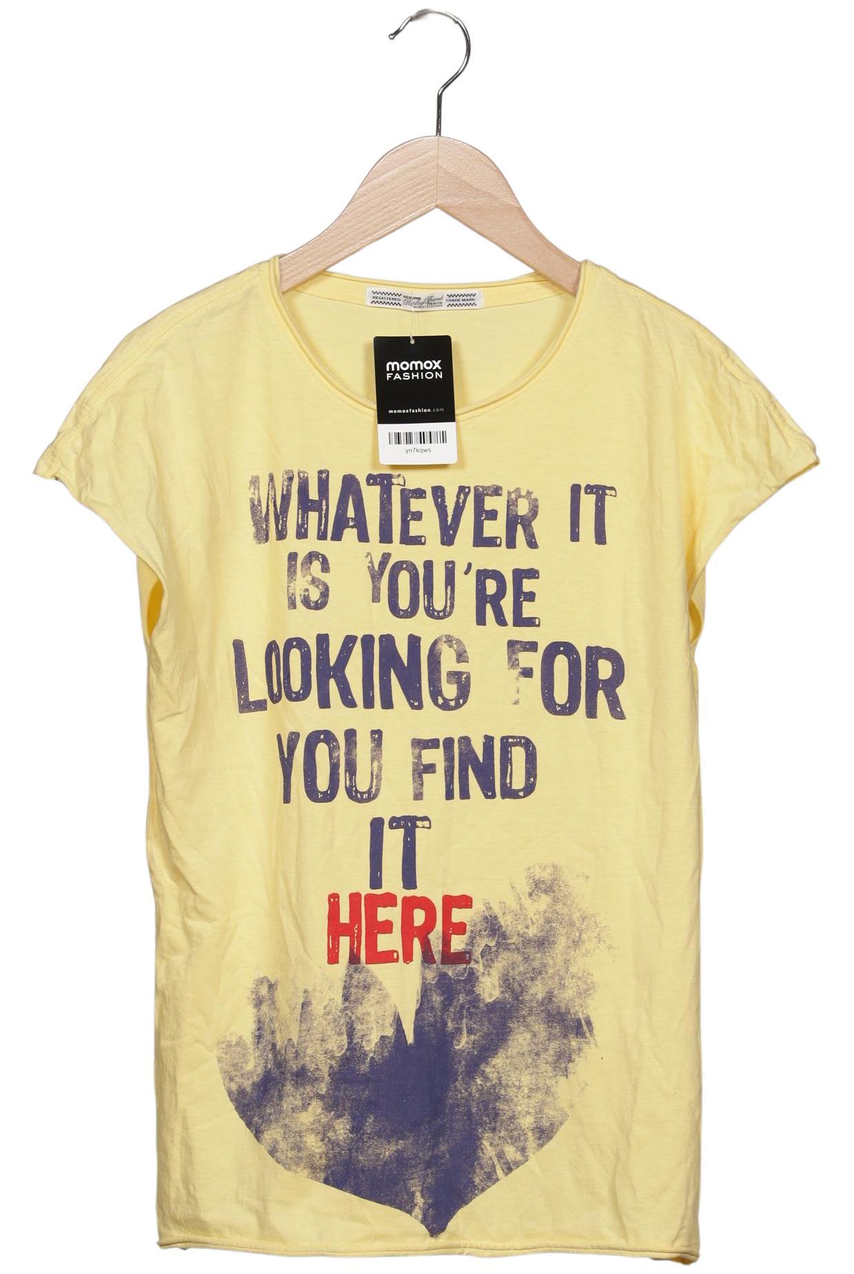 

Replay Damen T-Shirt, gelb, Gr. 36