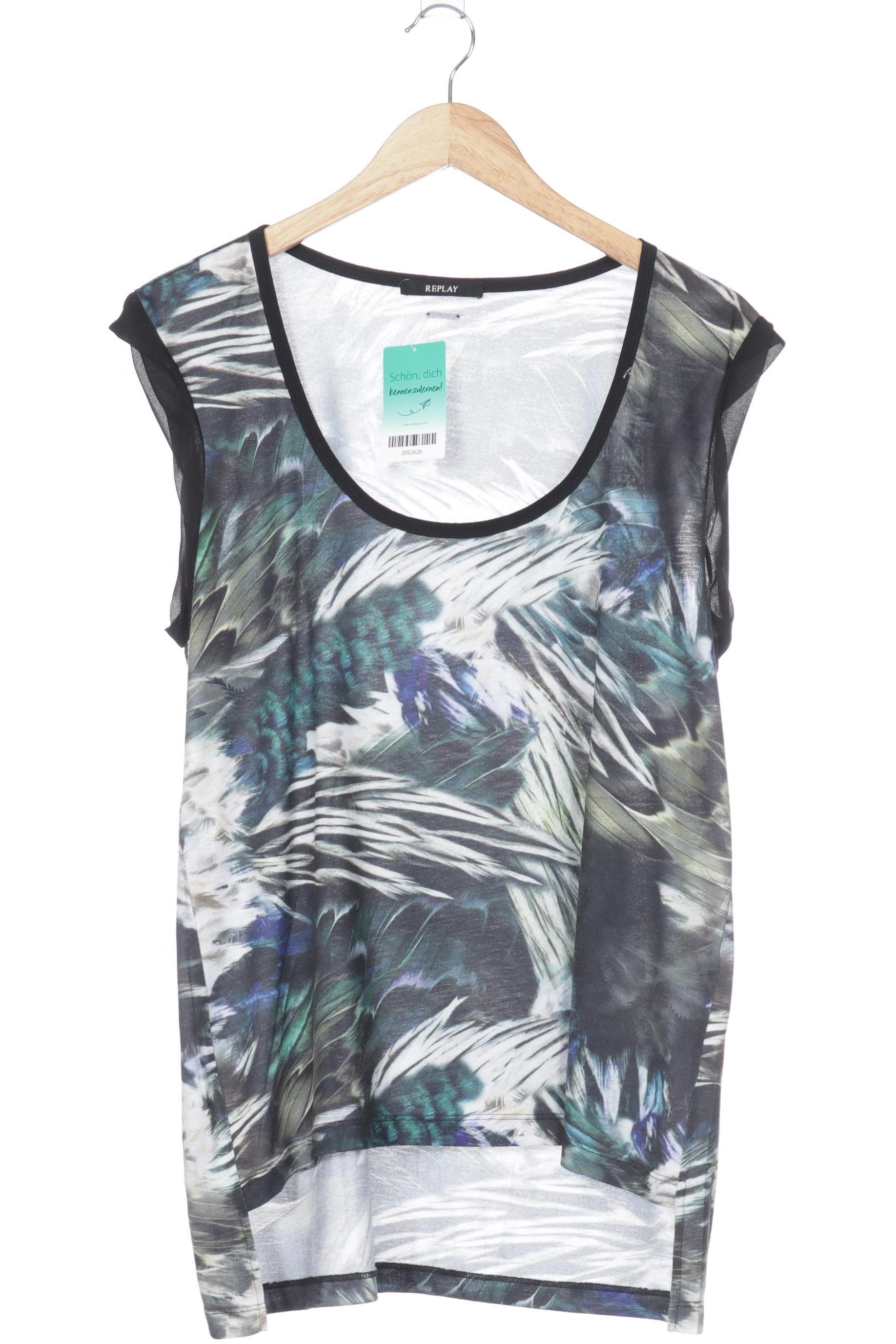 

Replay Damen T-Shirt, mehrfarbig, Gr.