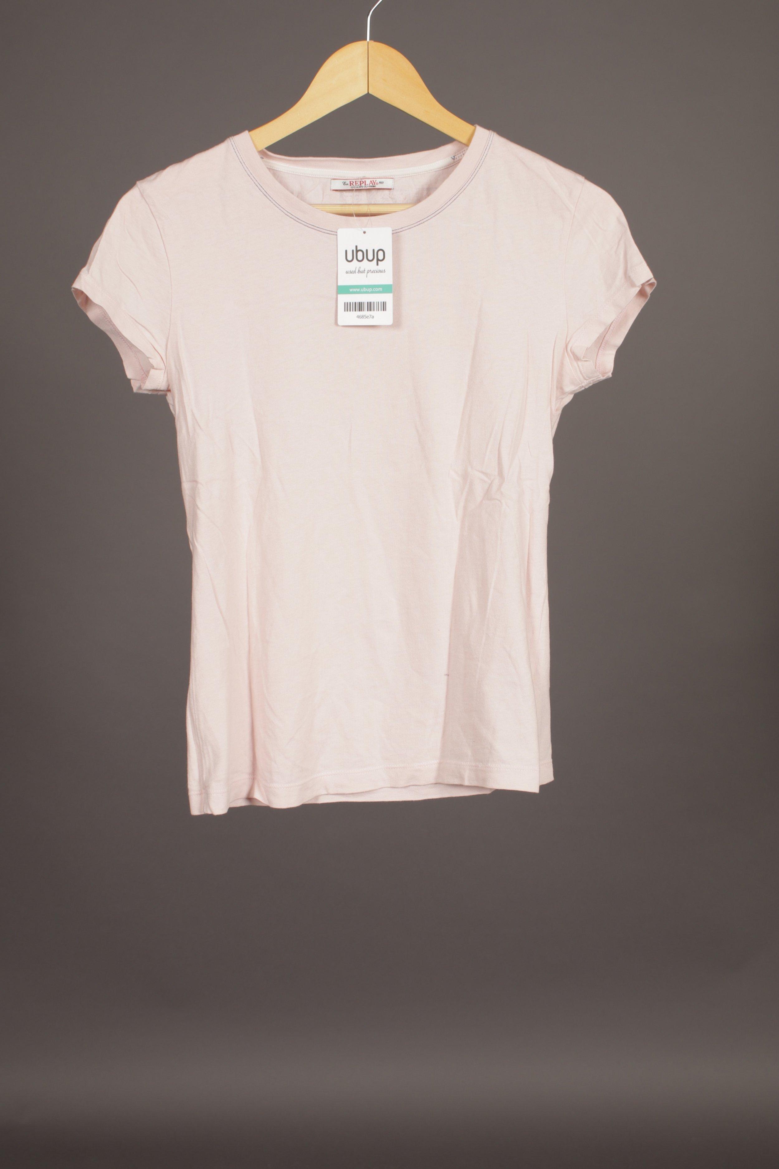 

Replay Damen T-Shirt, pink, Gr.