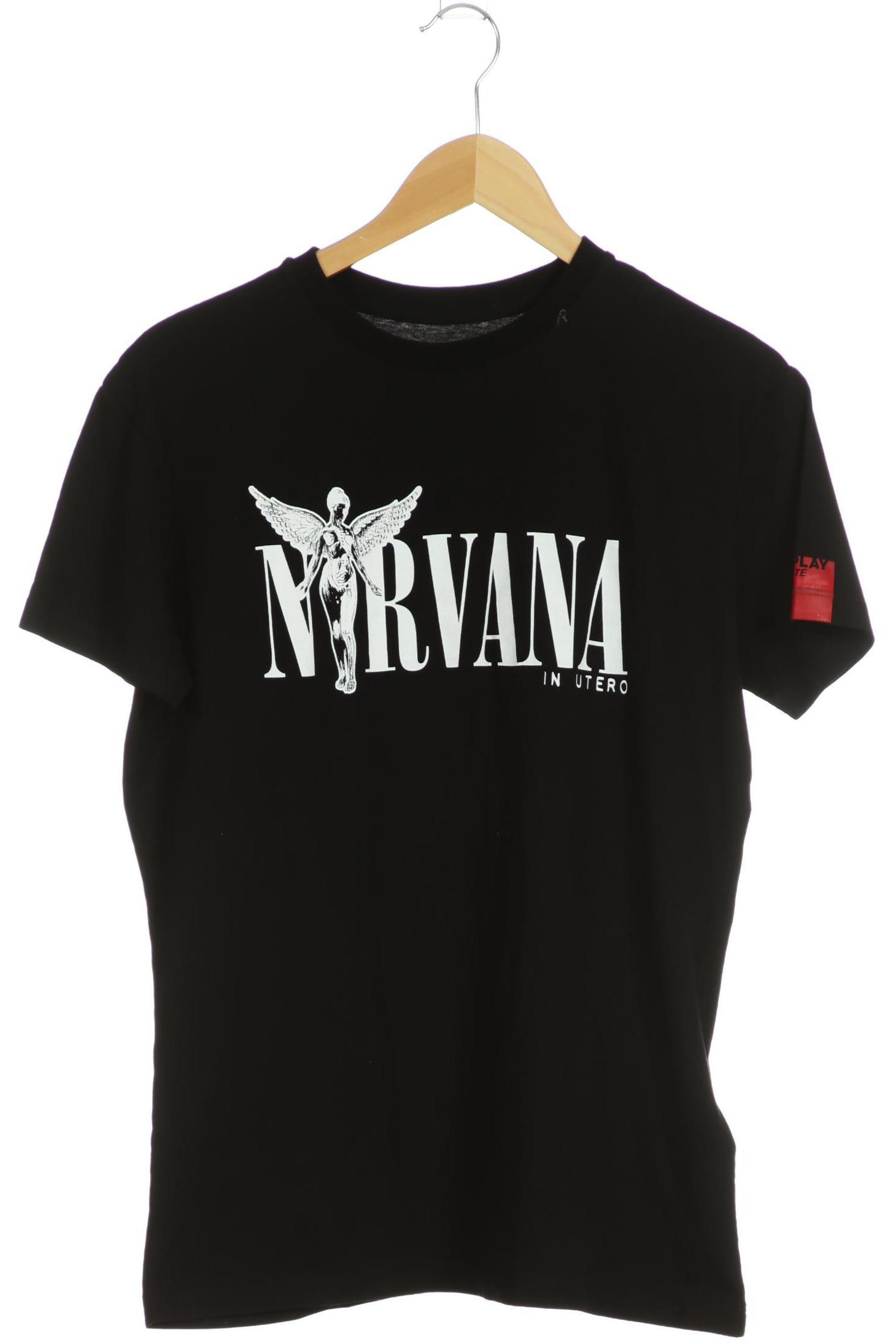 

Replay Damen T-Shirt, schwarz, Gr.