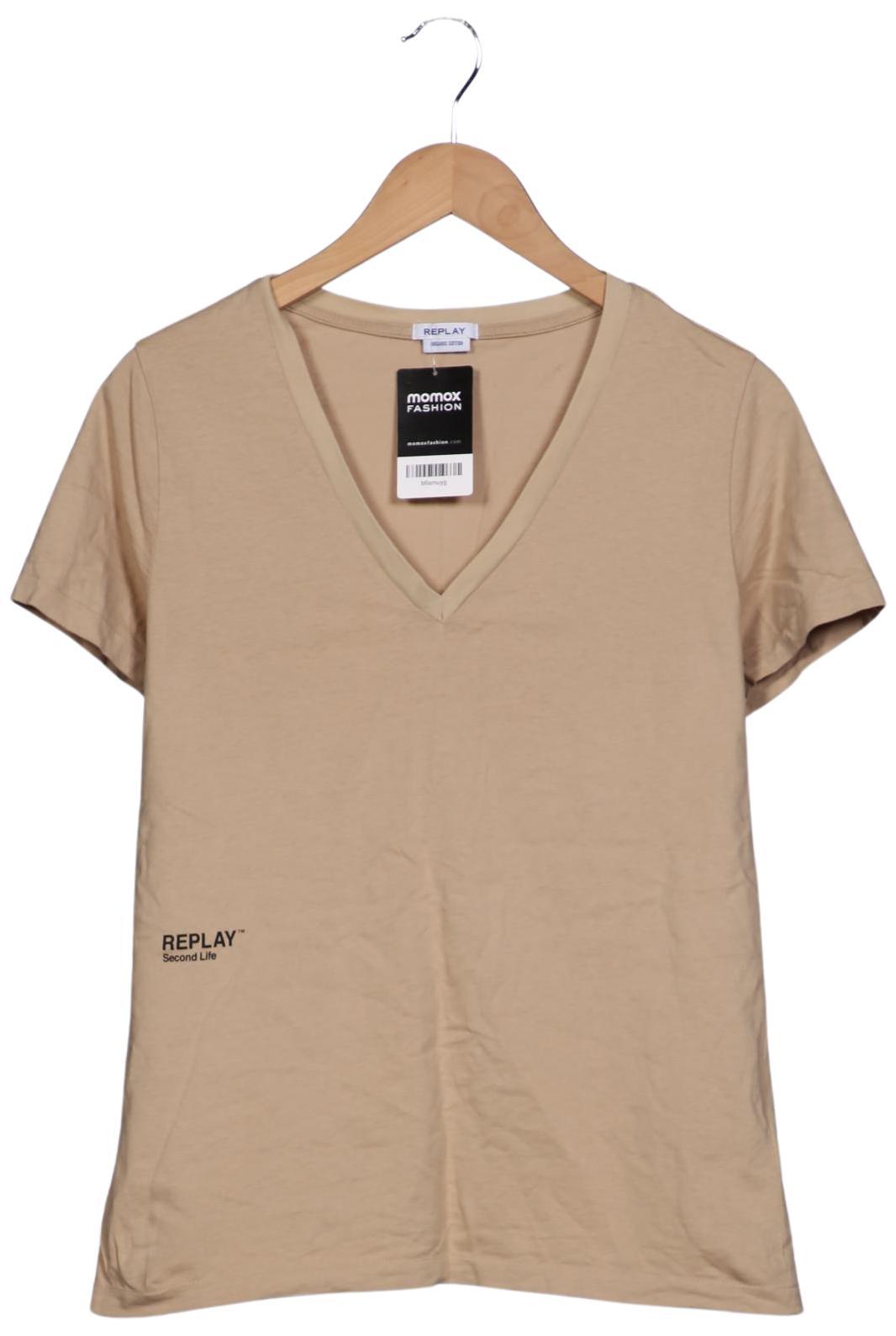 Thumbnail - Replay Damen T-Shirt, beige, Gr. 36