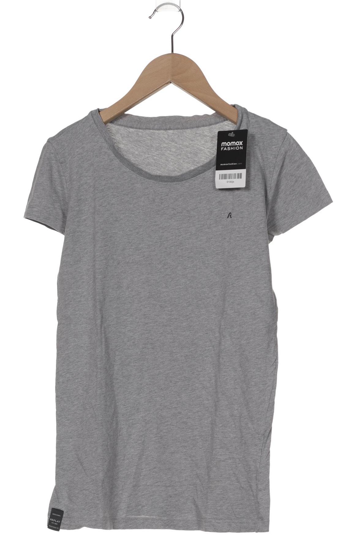 

Replay Damen T-Shirt, grau, Gr. 38