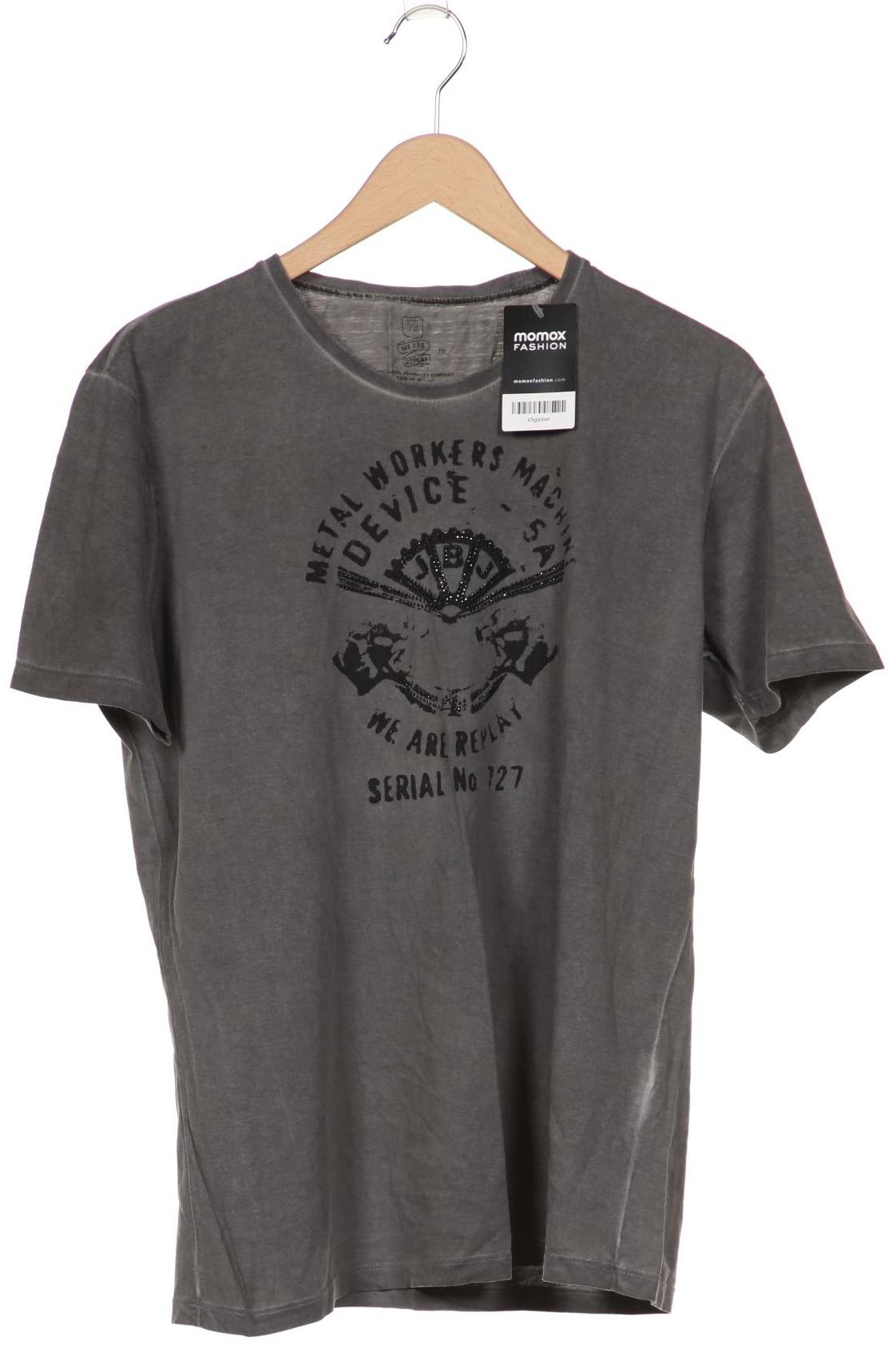

Replay Damen T-Shirt, grau, Gr. 46