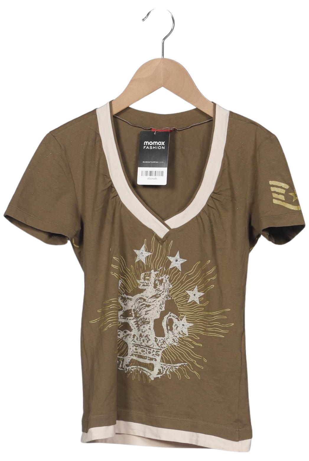 

Replay Damen T-Shirt, grün, Gr. 38