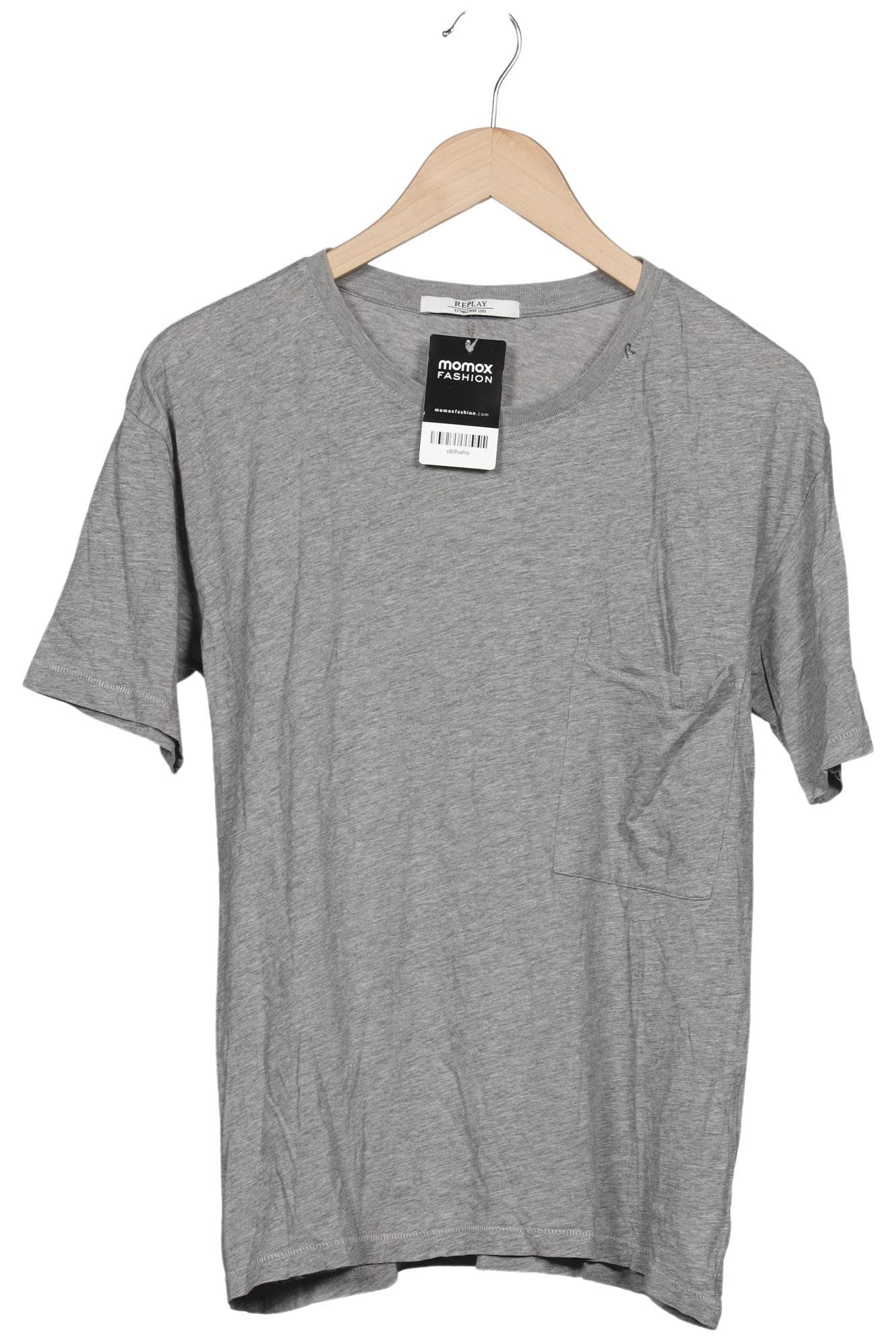 

Replay Damen T-Shirt, grau, Gr. 36