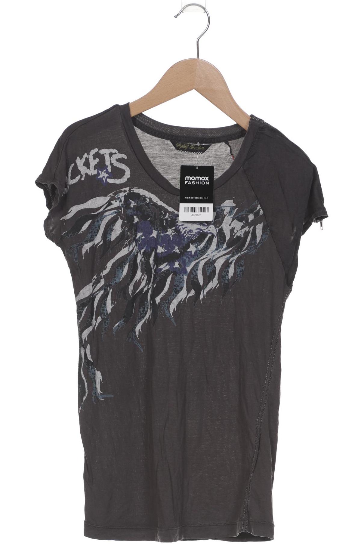 

Replay Damen T-Shirt, grau, Gr. 34