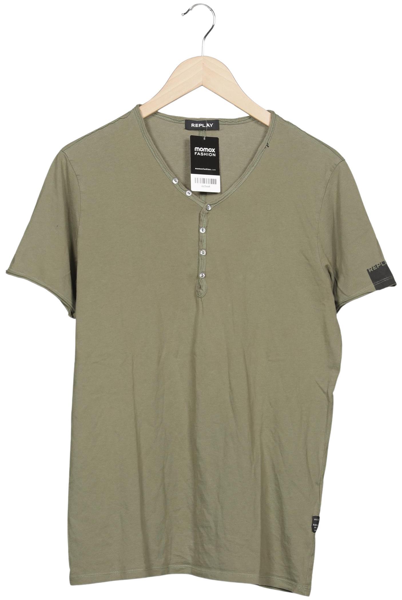 

Replay Damen T-Shirt, grün, Gr. 42