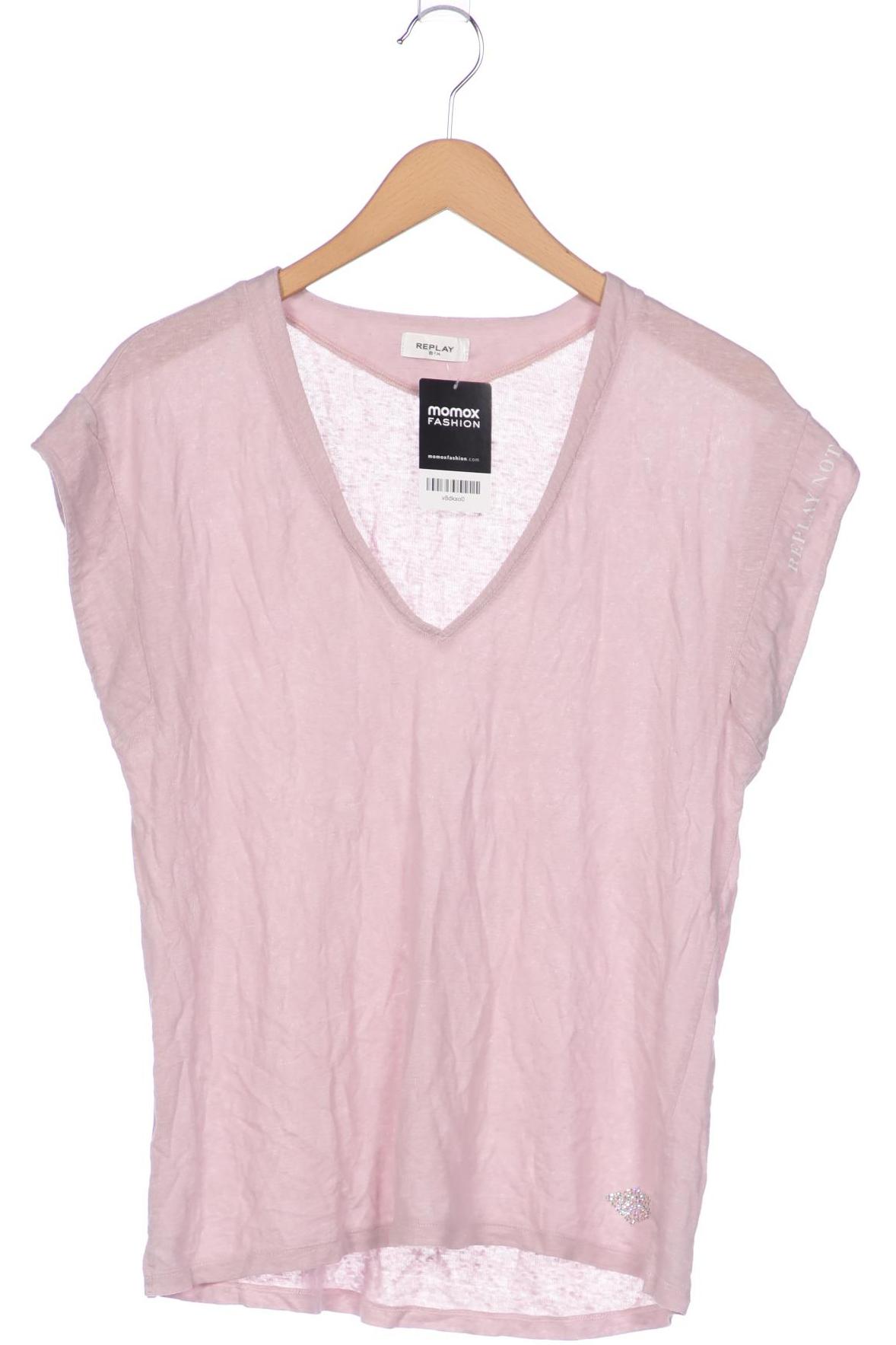 Thumbnail - Replay Damen T-Shirt, pink, Gr. 36