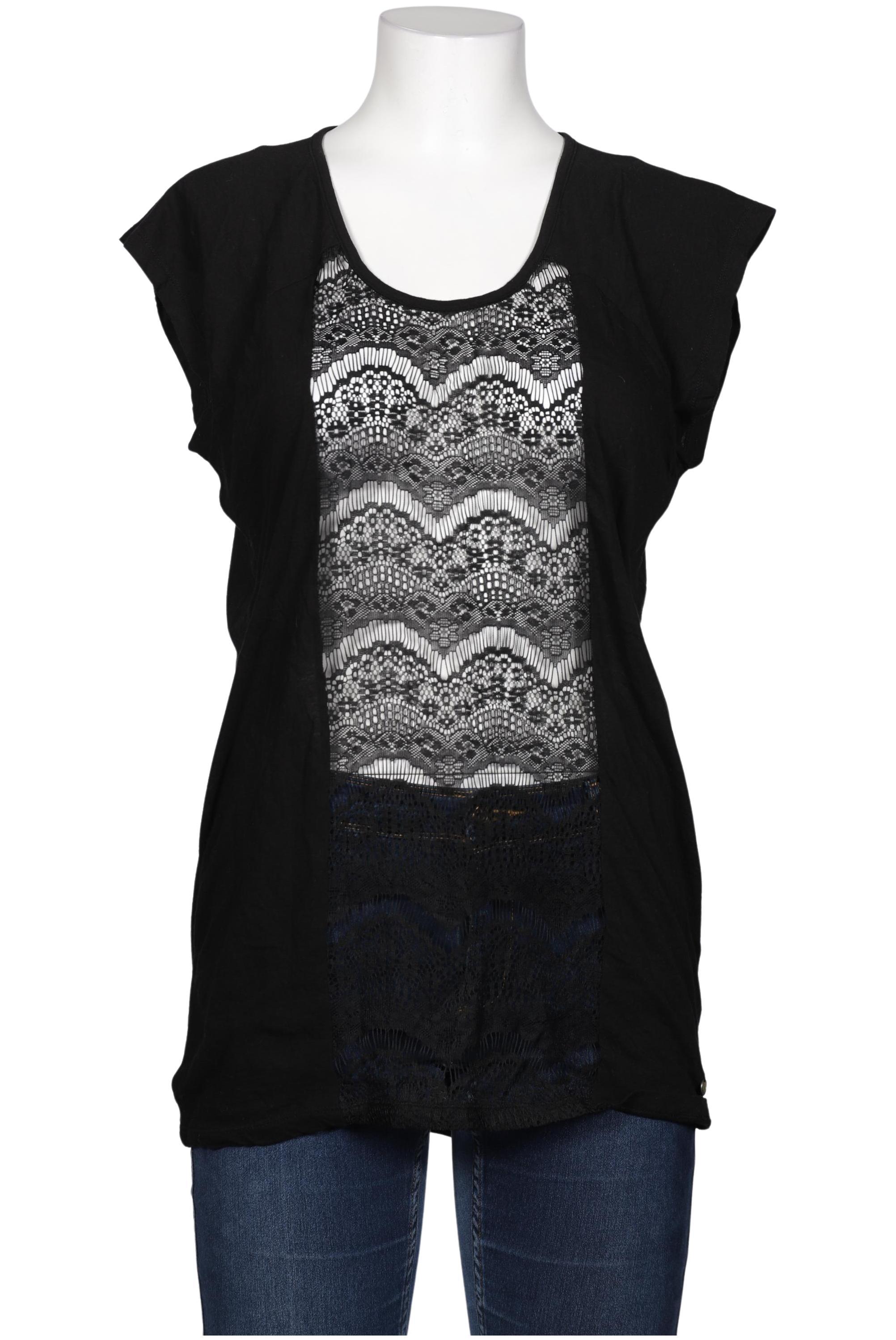 

Replay Damen T-Shirt, schwarz, Gr. 42