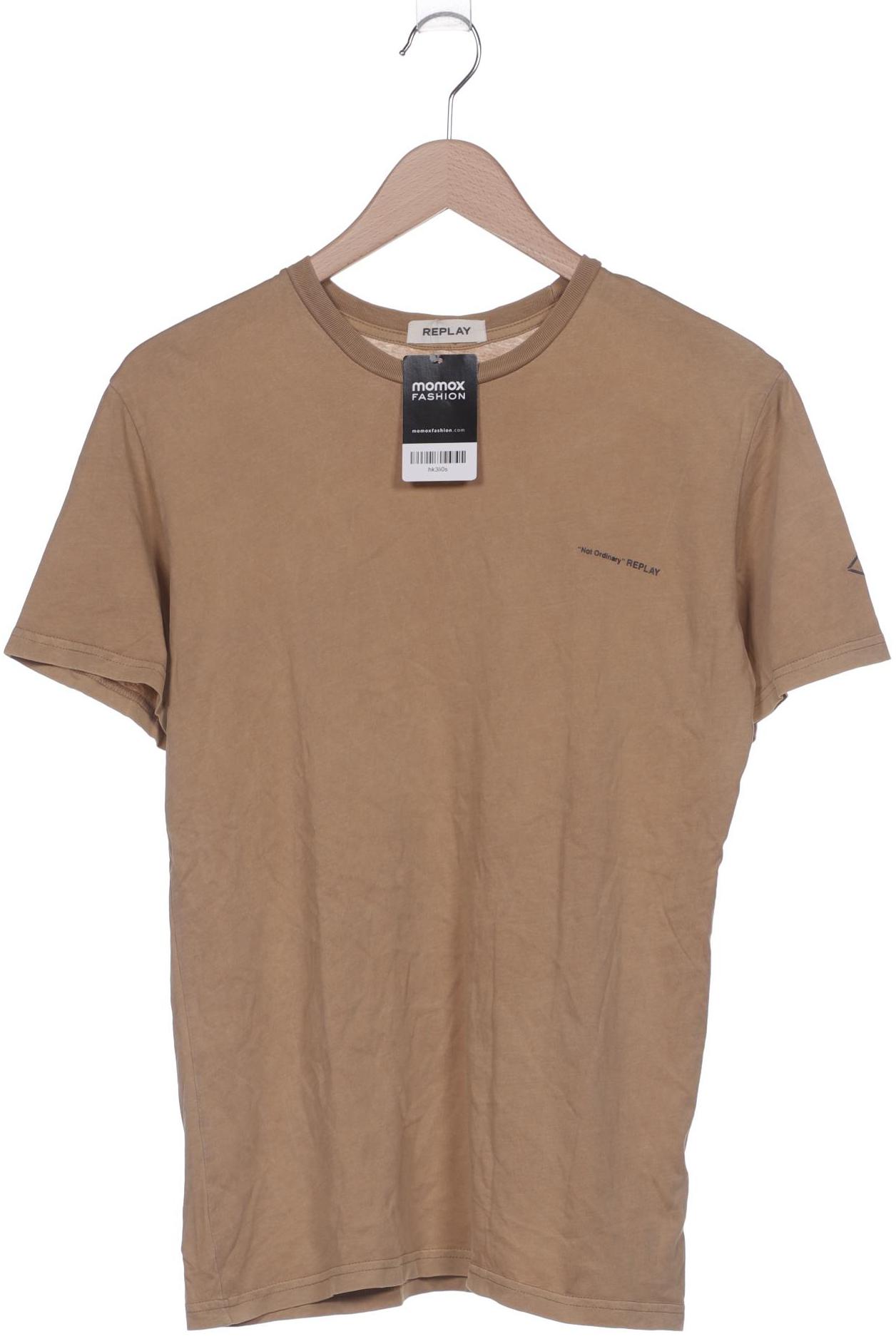 

Replay Damen T-Shirt, beige, Gr. 42