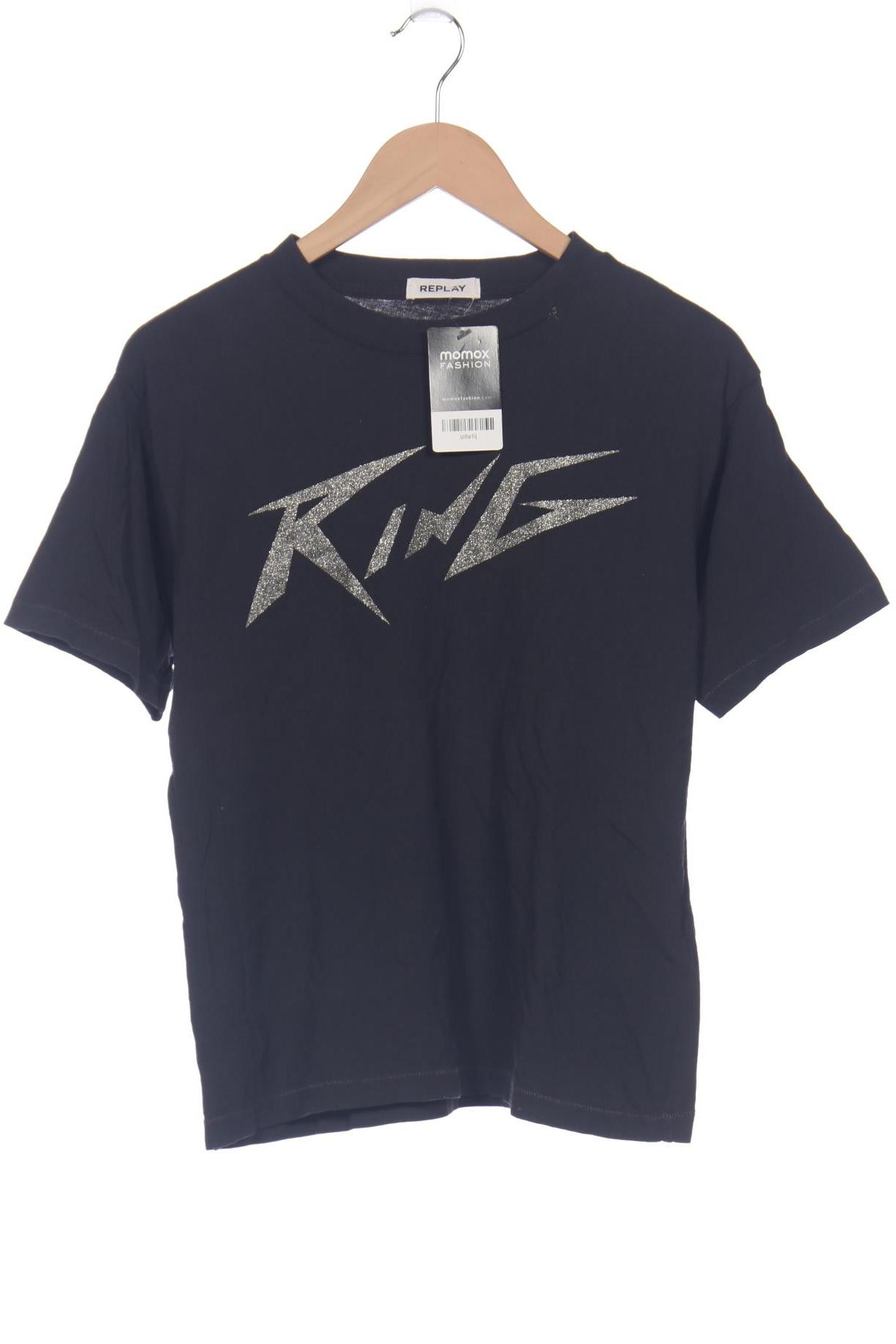 

Replay Damen T-Shirt, grau, Gr. 34