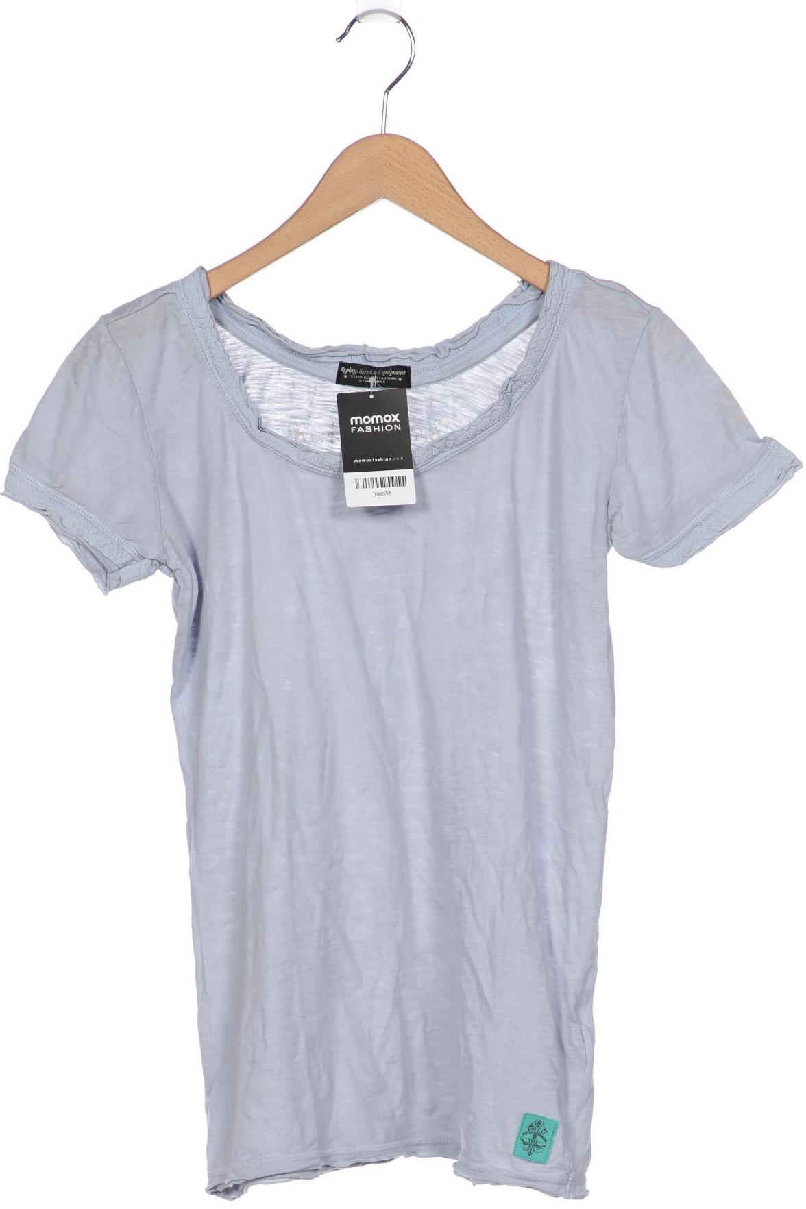 

Replay Damen T-Shirt, blau