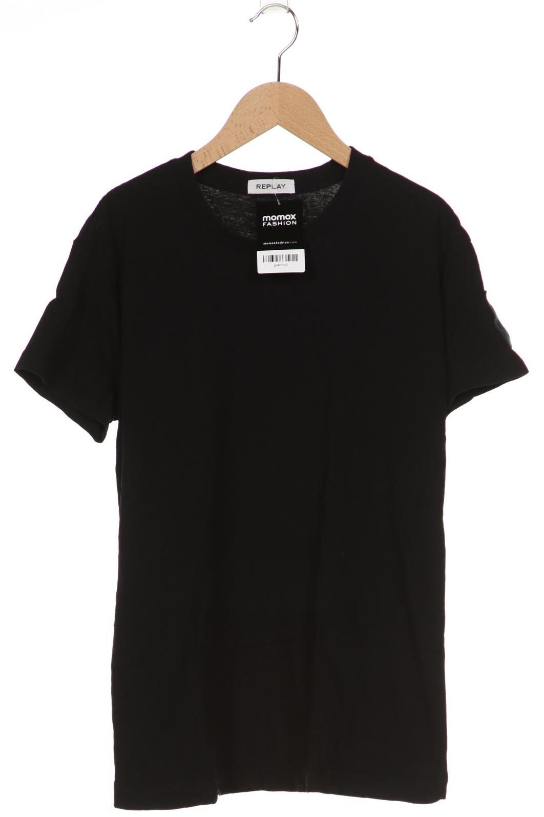 

Replay Damen T-Shirt, schwarz