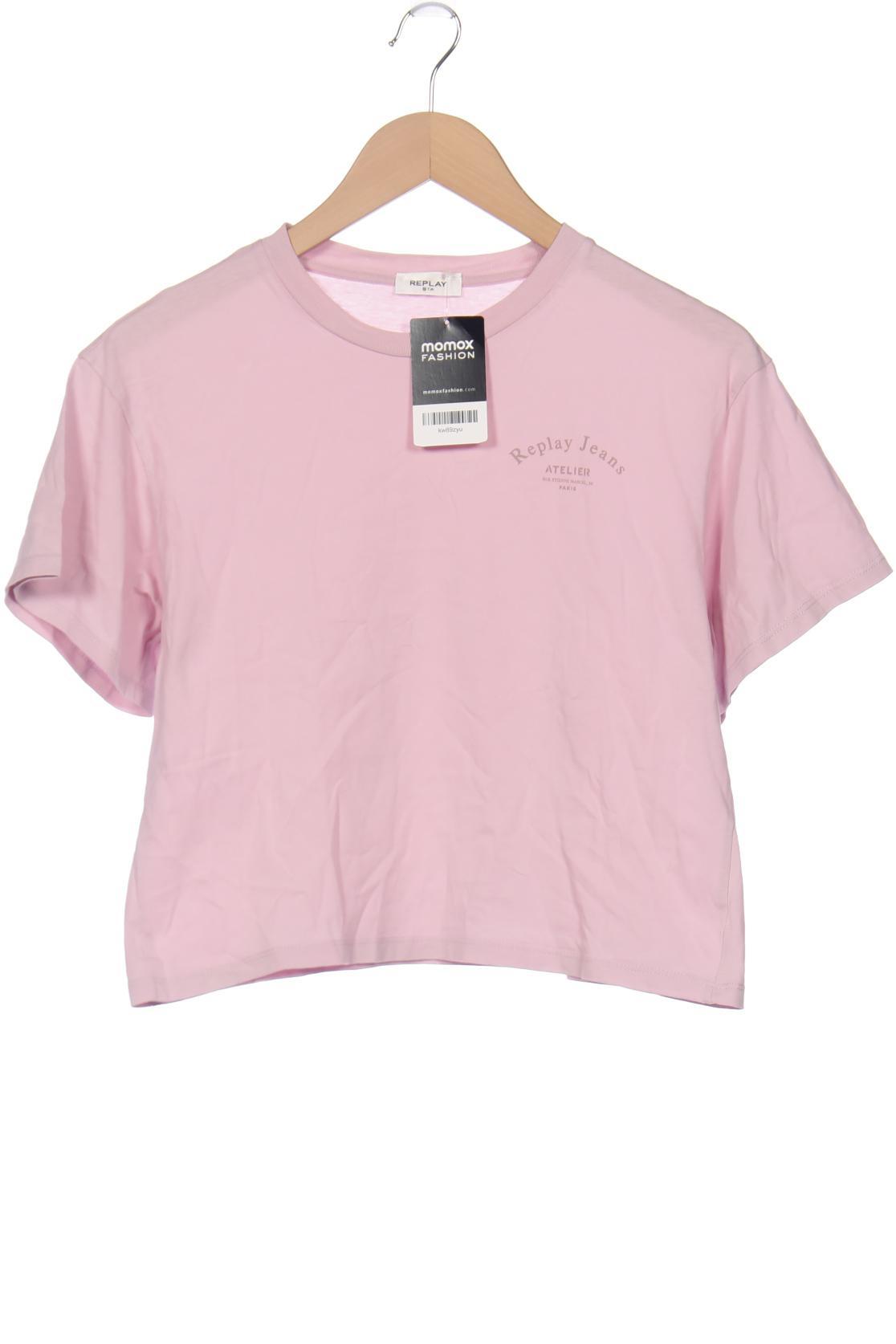 

Replay Damen T-Shirt, pink
