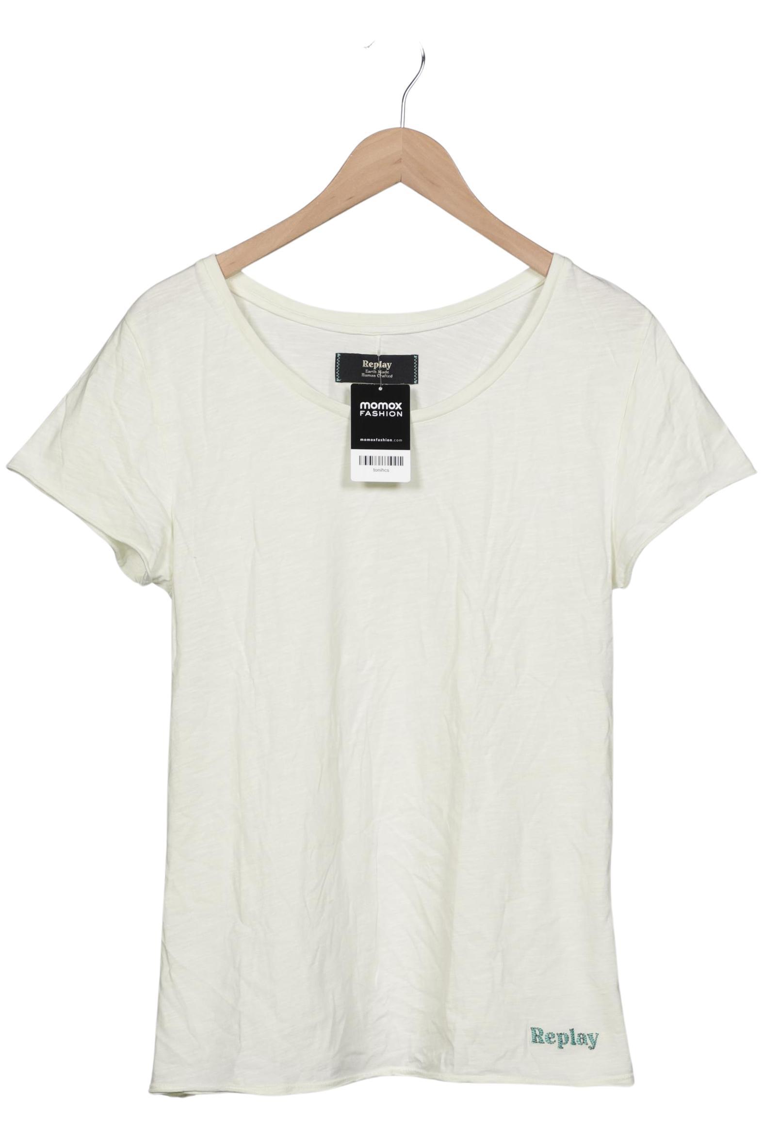 

Replay Damen T-Shirt, gelb, Gr. 42