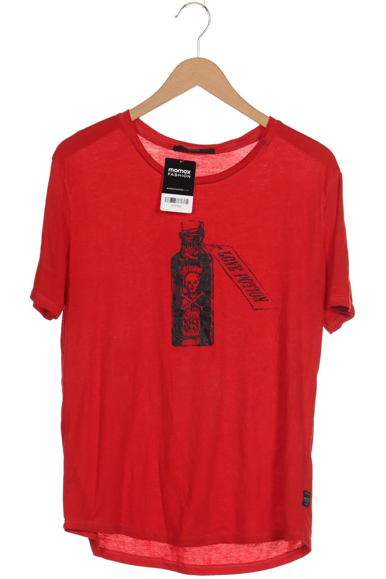 

Replay Damen T-Shirt, rot, Gr. 38