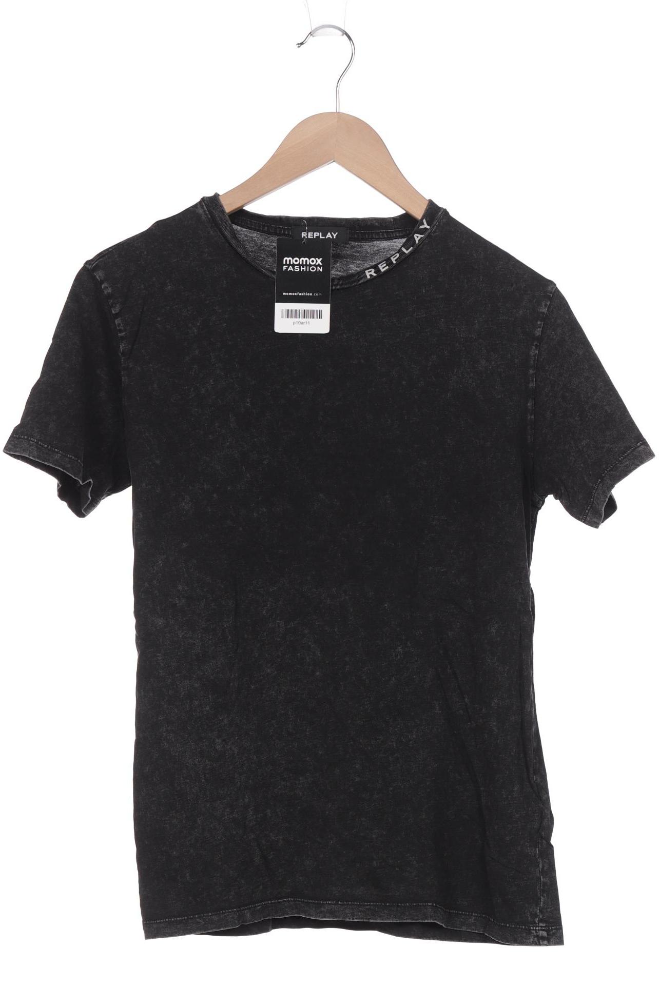 

Replay Damen T-Shirt, schwarz