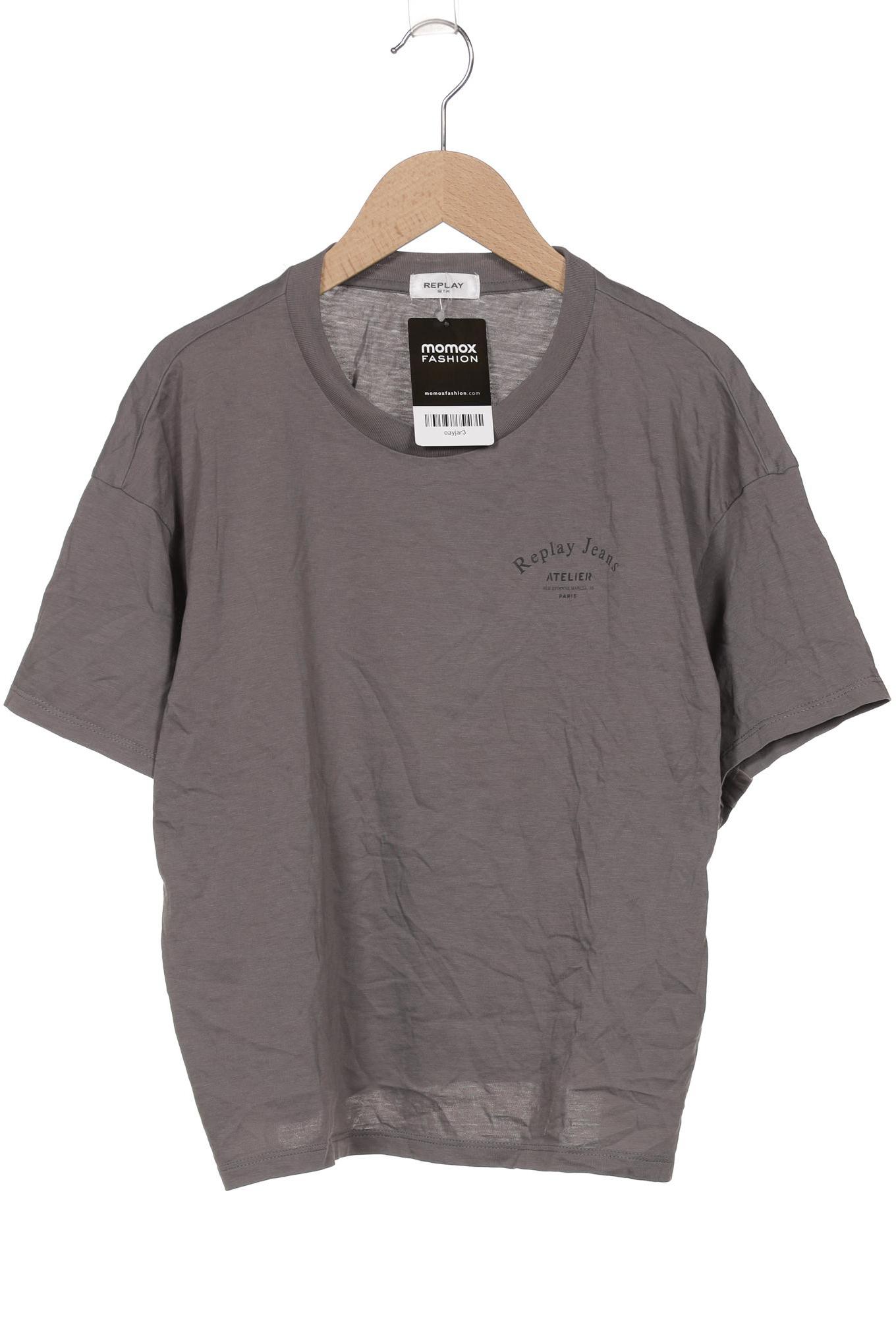 

Replay Damen T-Shirt, grau, Gr. 42