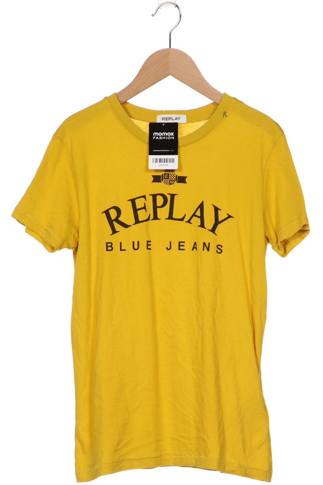 

Replay Damen T-Shirt, gelb