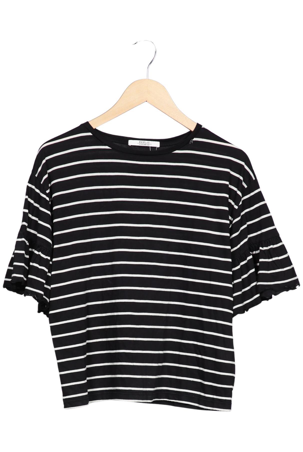 

Replay Damen T-Shirt, mehrfarbig, Gr. 36