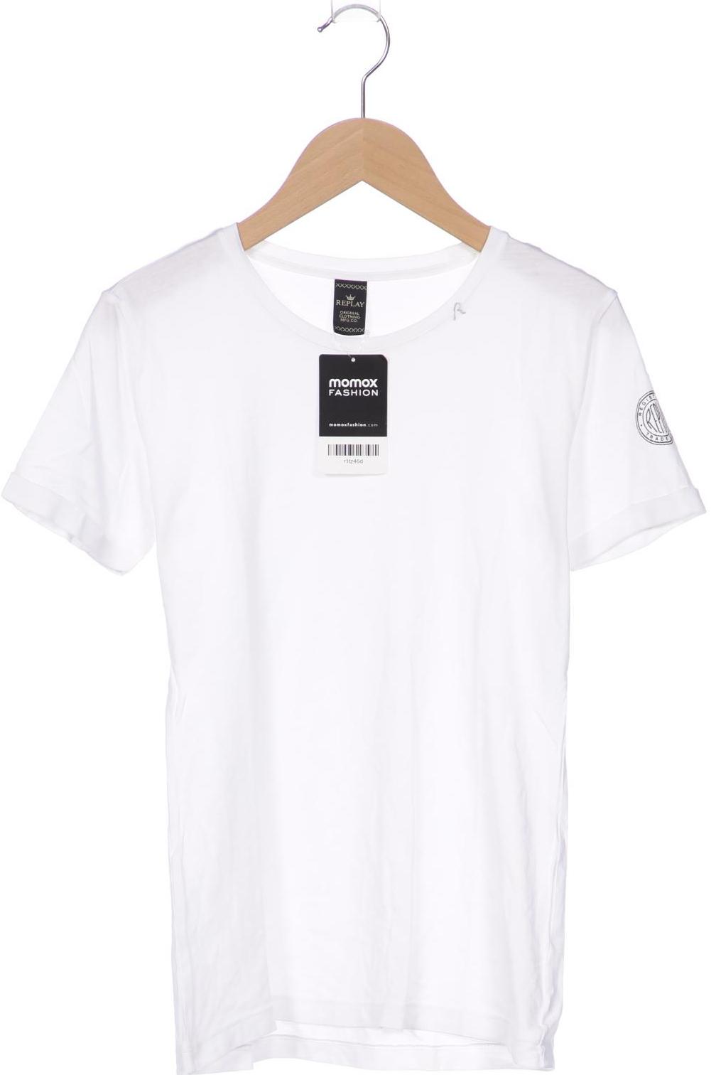 

Replay Damen T-Shirt, weiß