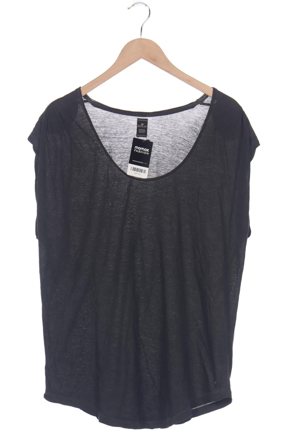 

Replay Damen T-Shirt, grau, Gr. 38