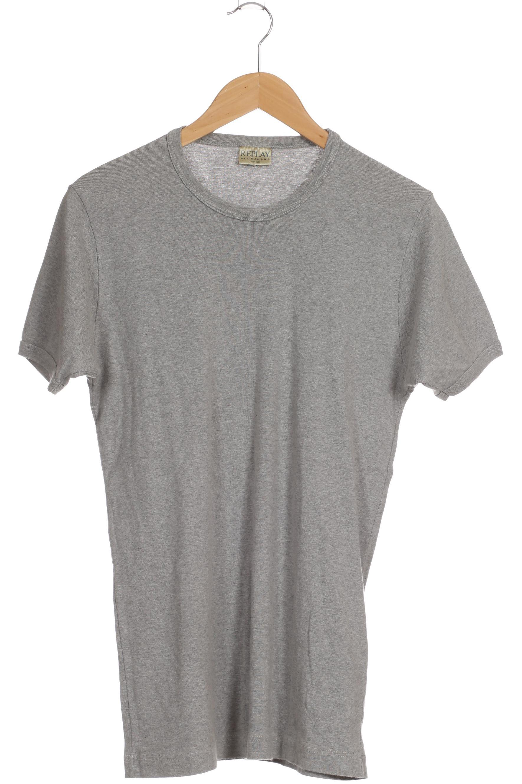 

Replay Damen T-Shirt, grau, Gr. 42