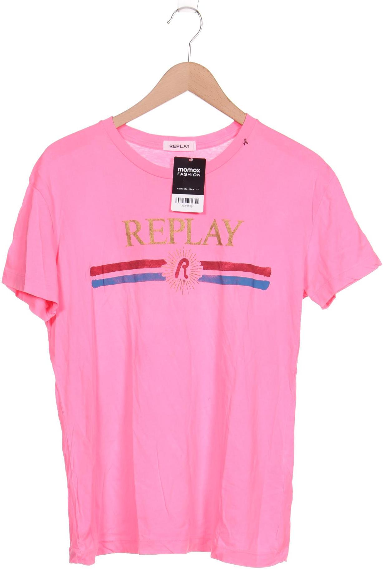 

Replay Damen T-Shirt, pink, Gr. 42