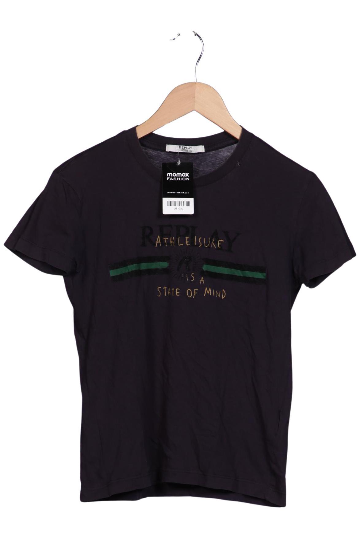 

Replay Damen T-Shirt, marineblau, Gr. 36