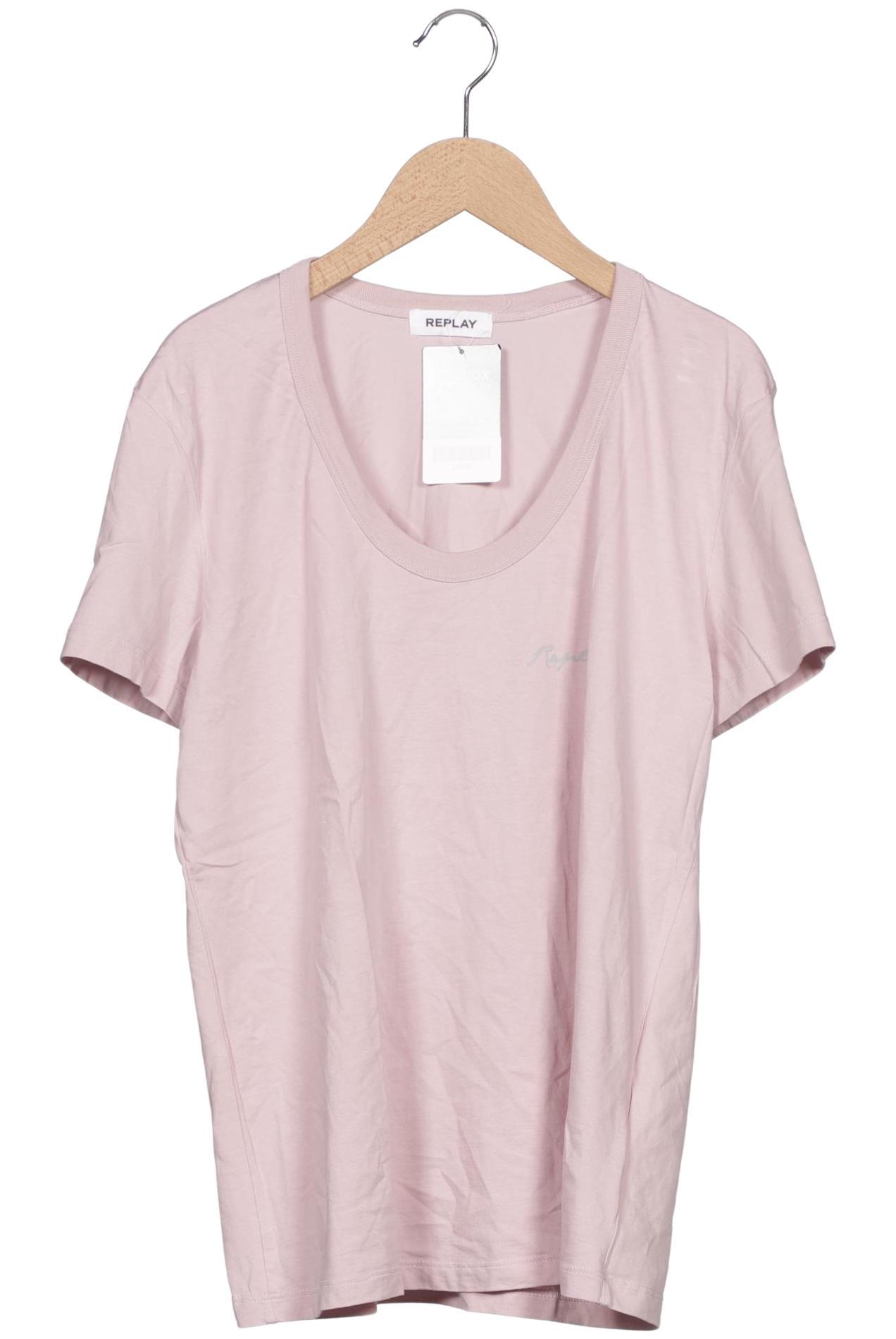 

Replay Damen T-Shirt, pink, Gr. 42