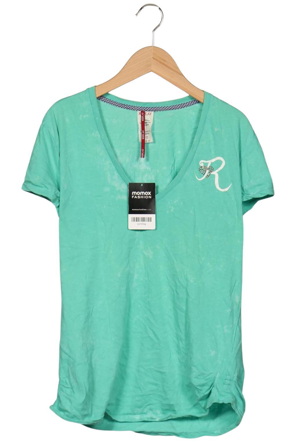 

Replay Damen T-Shirt, hellgrün, Gr. 42