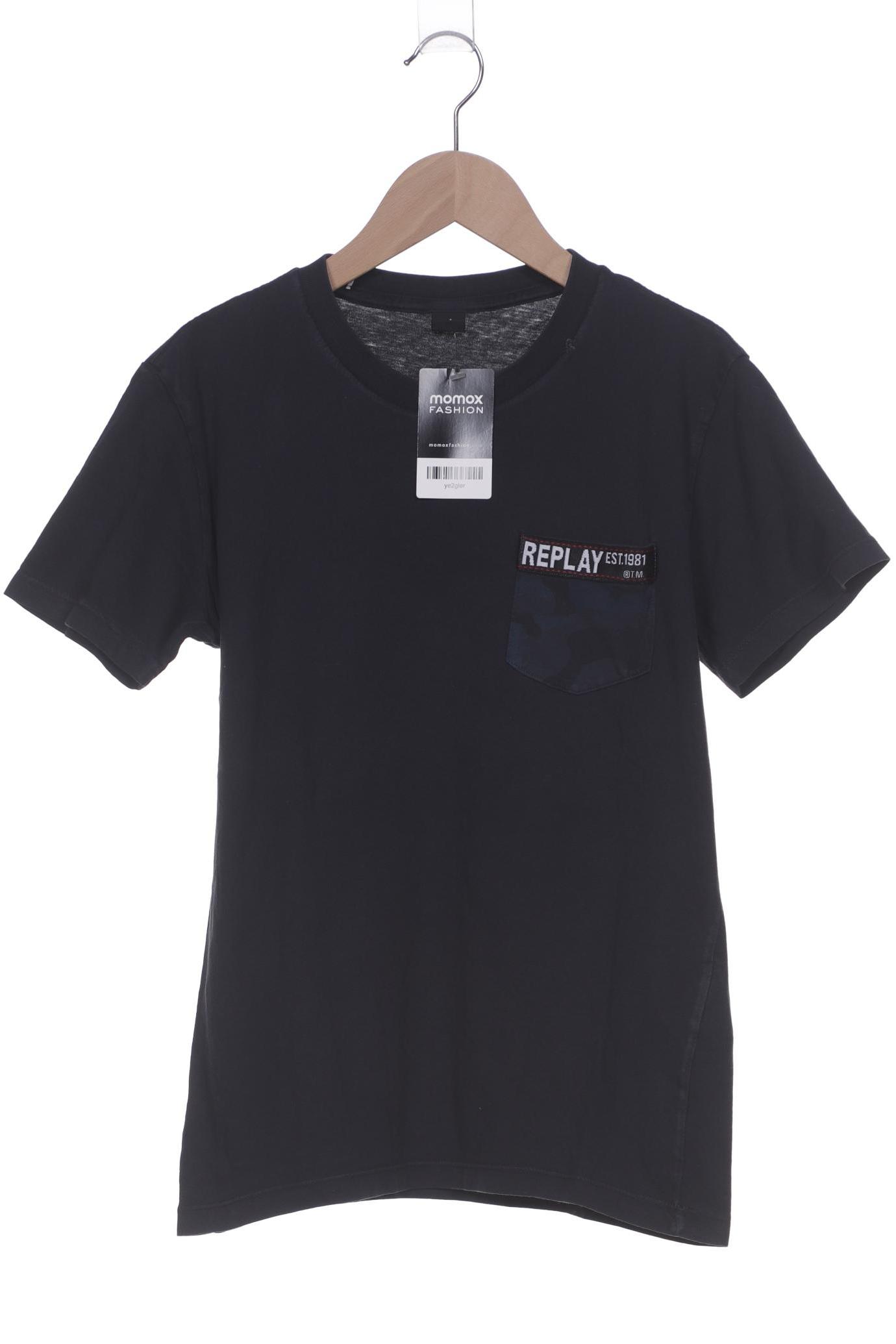

Replay Damen T-Shirt, marineblau, Gr. 36