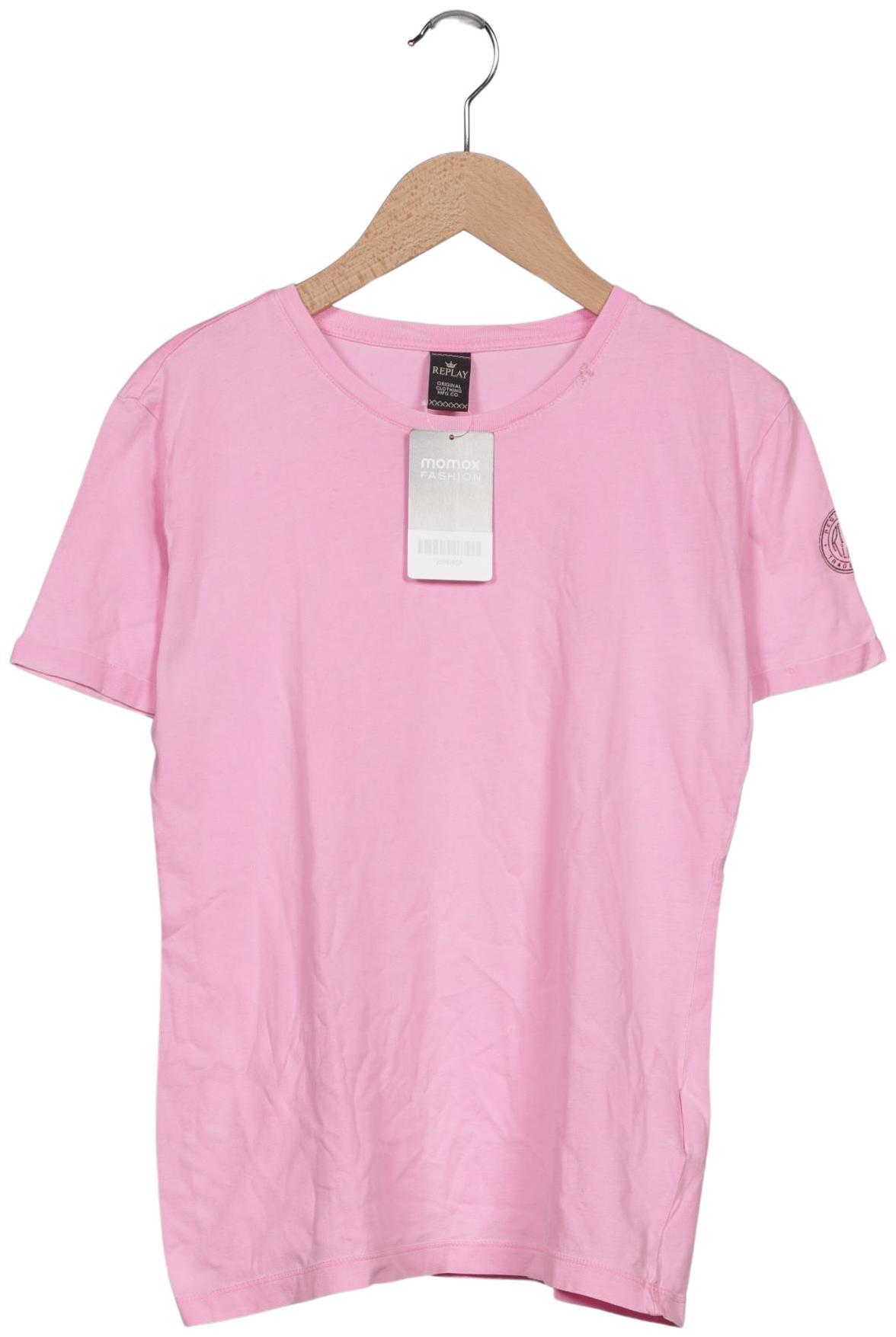 

Replay Damen T-Shirt, pink, Gr. 36