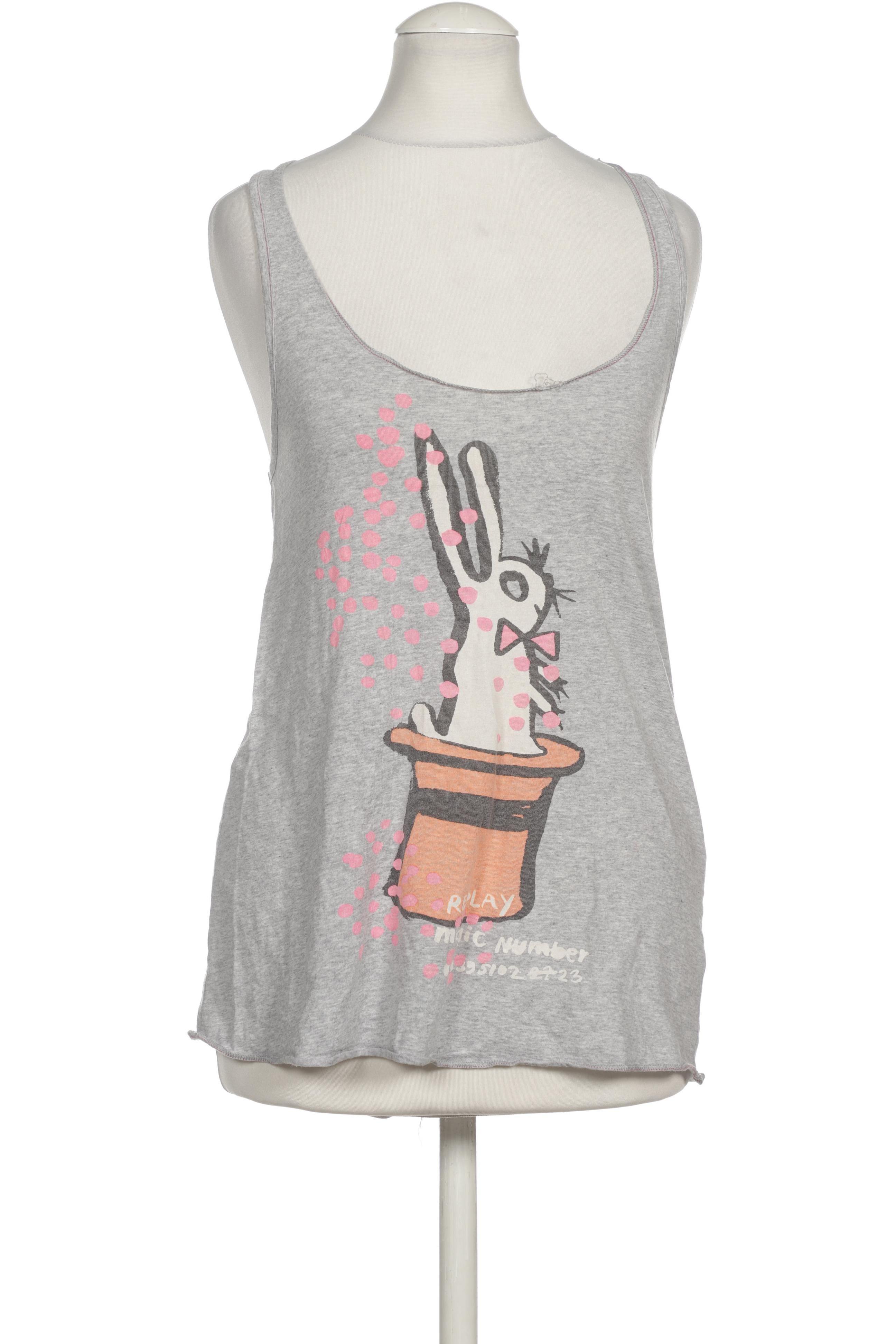 

Replay Damen Top, grau, Gr.
