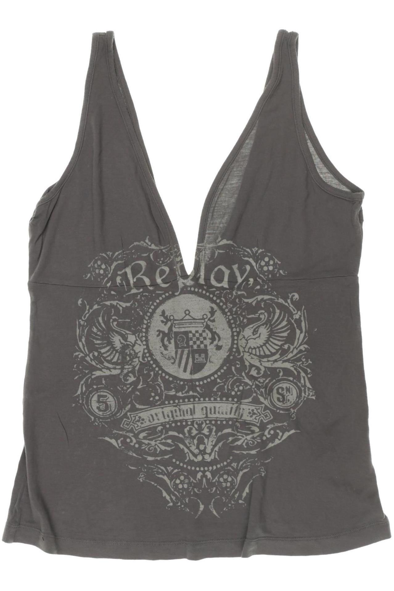 

Replay Damen Top, grau, Gr.