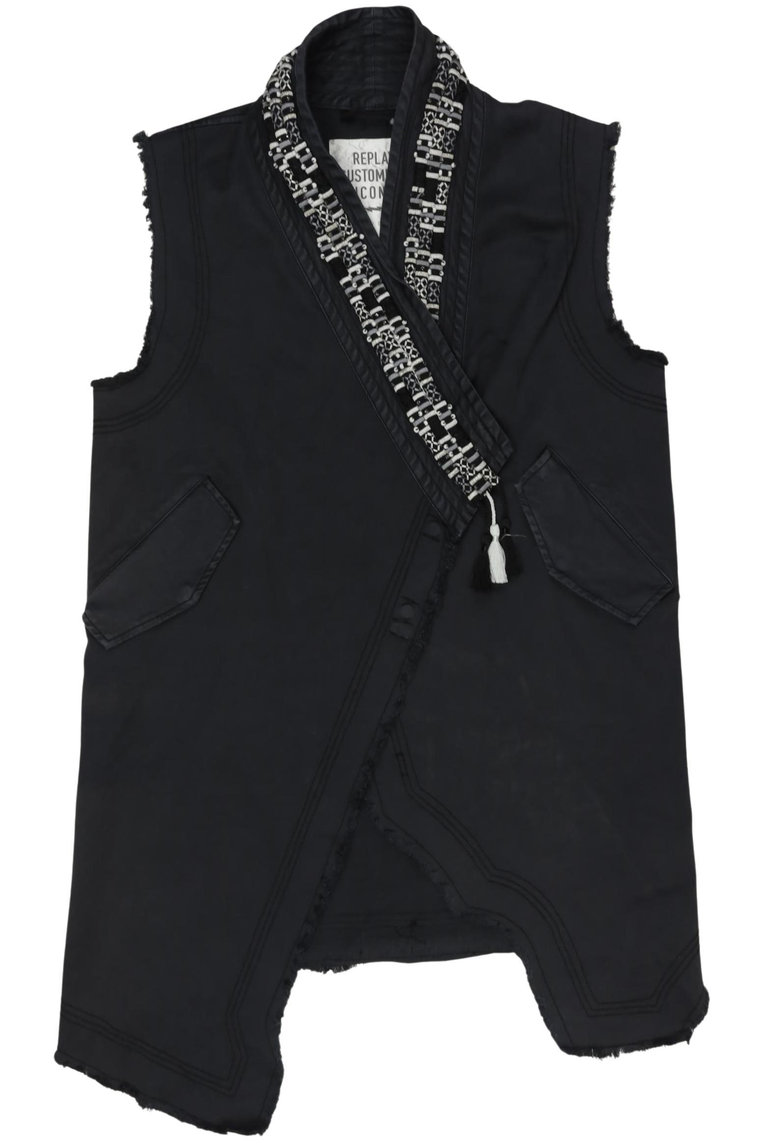 

Replay Damen Weste, schwarz, Gr. 38