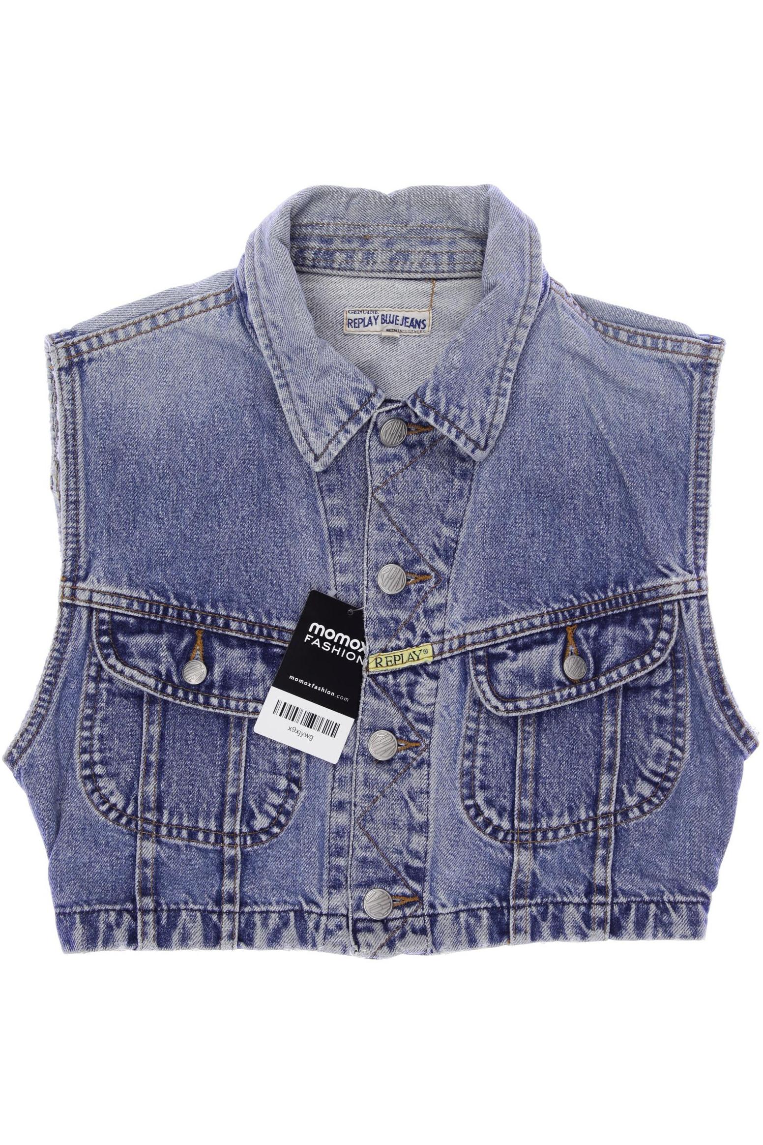 

Replay Damen Weste, hellblau, Gr. 36