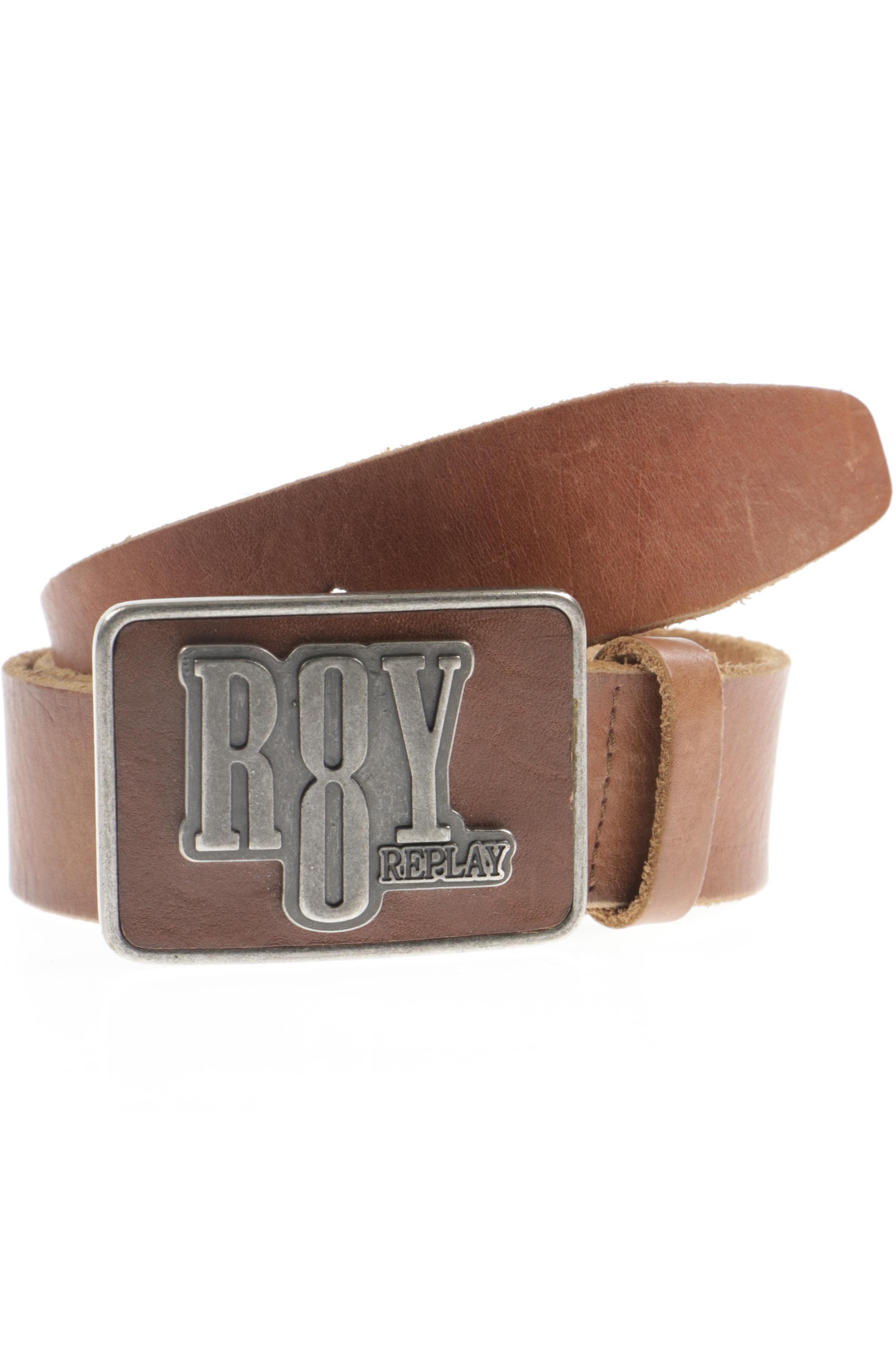 Thumbnail - Replay Herren Gürtel, braun, Gr.