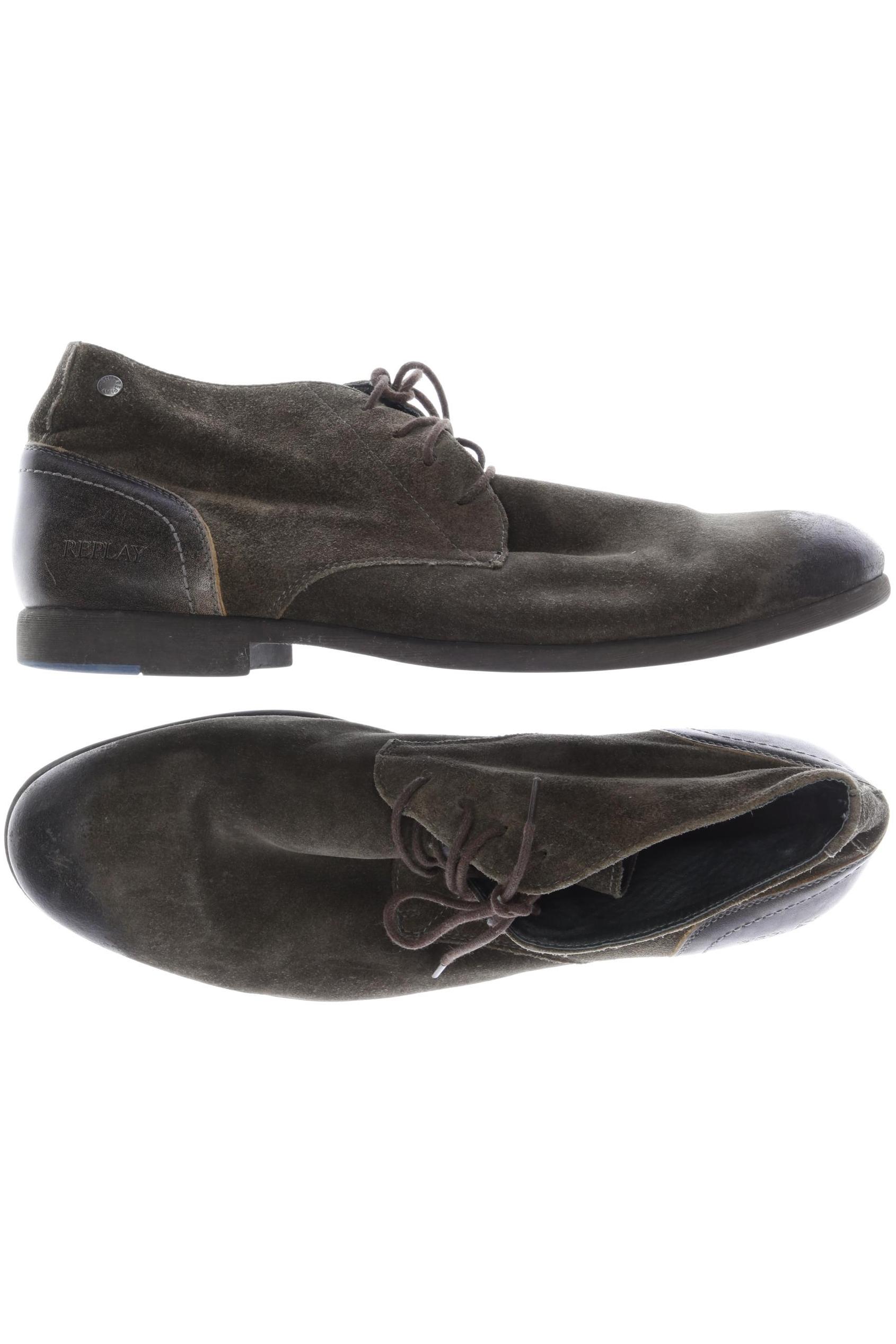 

Replay Herren Halbschuh, grün, Gr. 45