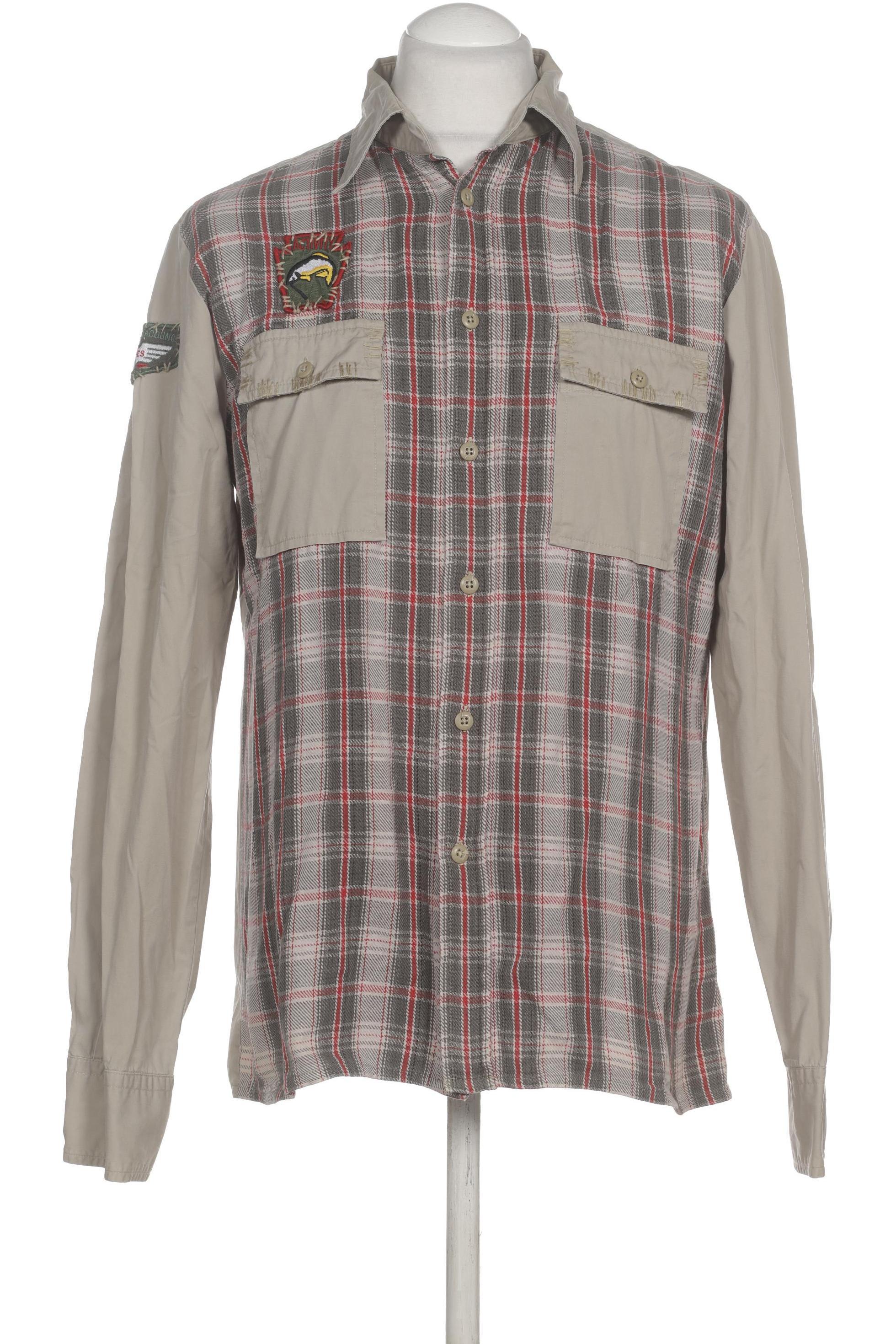 

Replay Herren Hemd, beige, Gr.