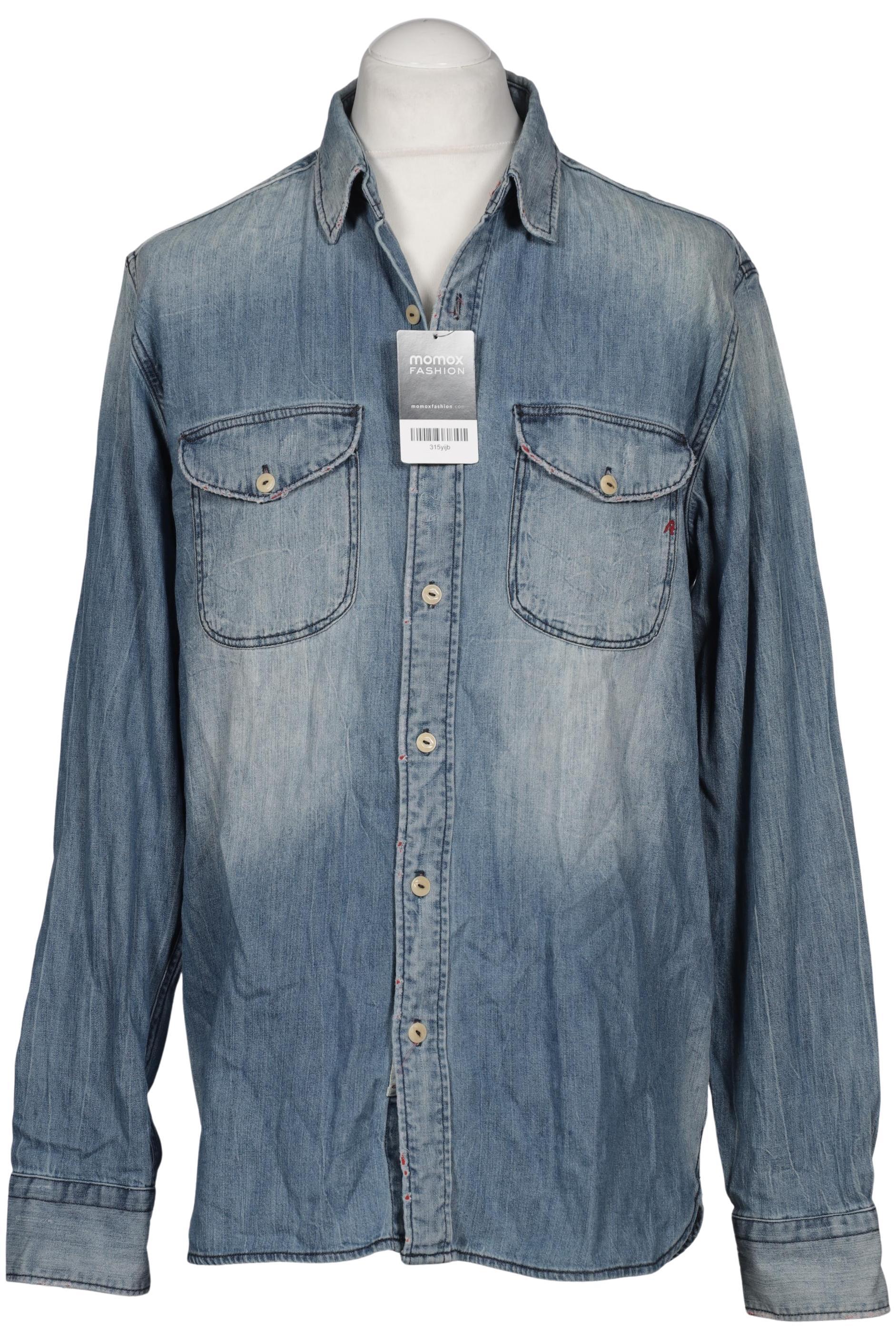 

Replay Herren Hemd, blau, Gr. 54