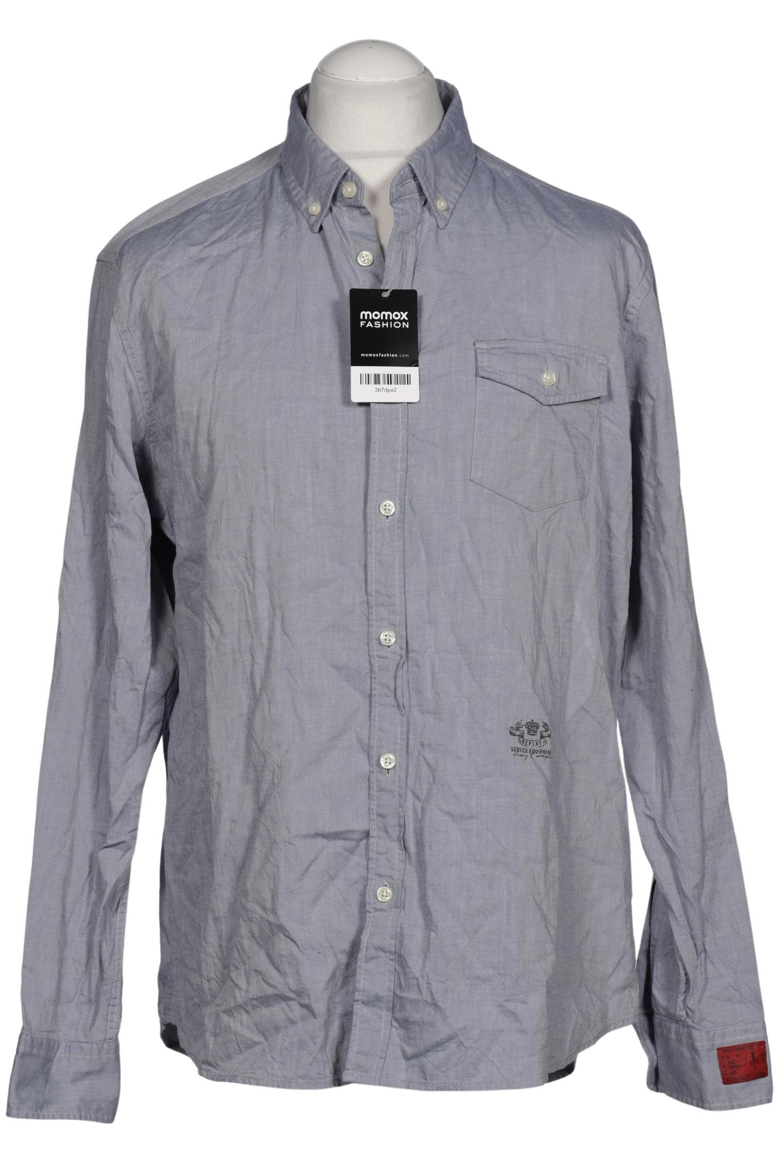 

Replay Herren Hemd, blau, Gr. 54
