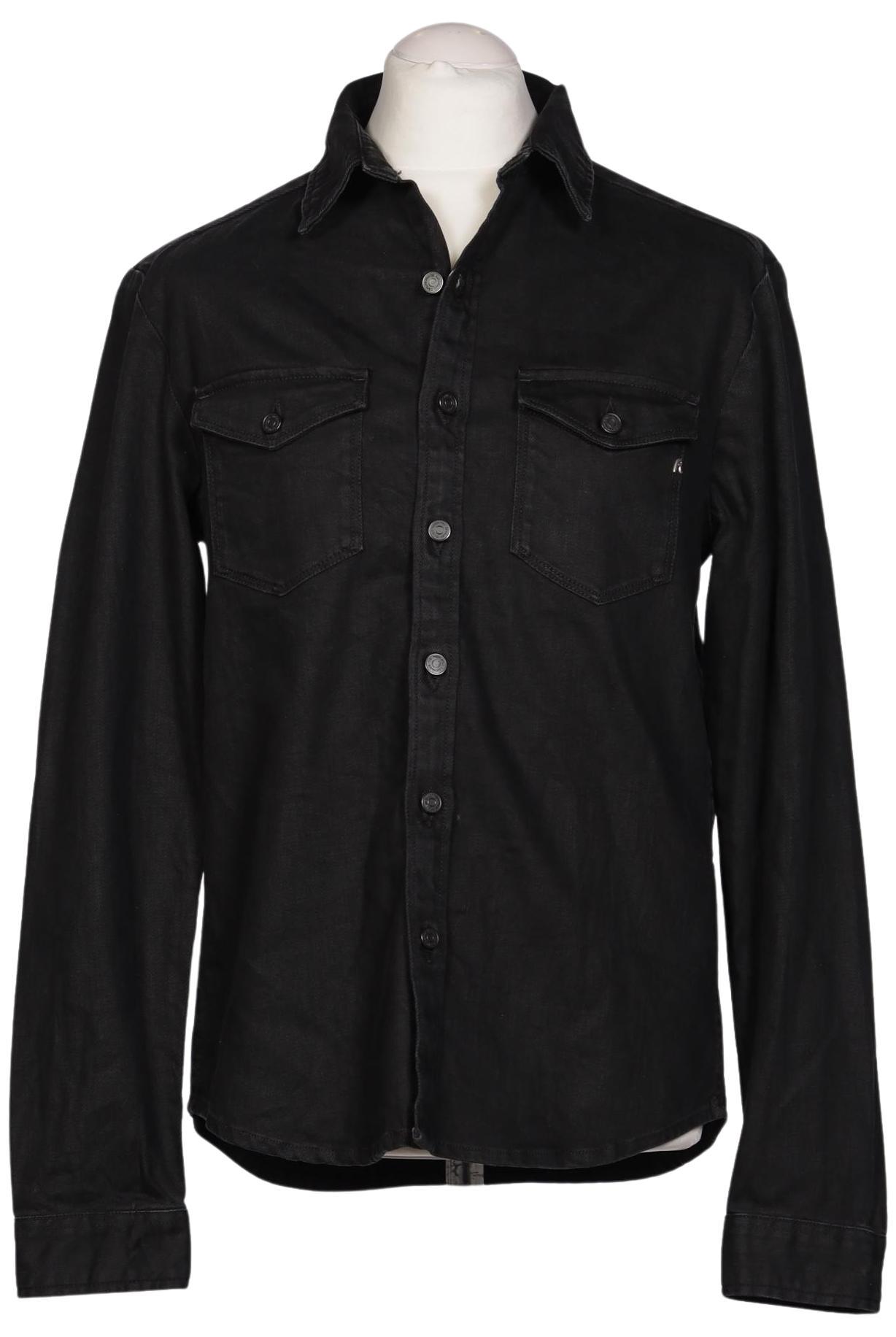 

Replay Herren Hemd, schwarz, Gr. 52