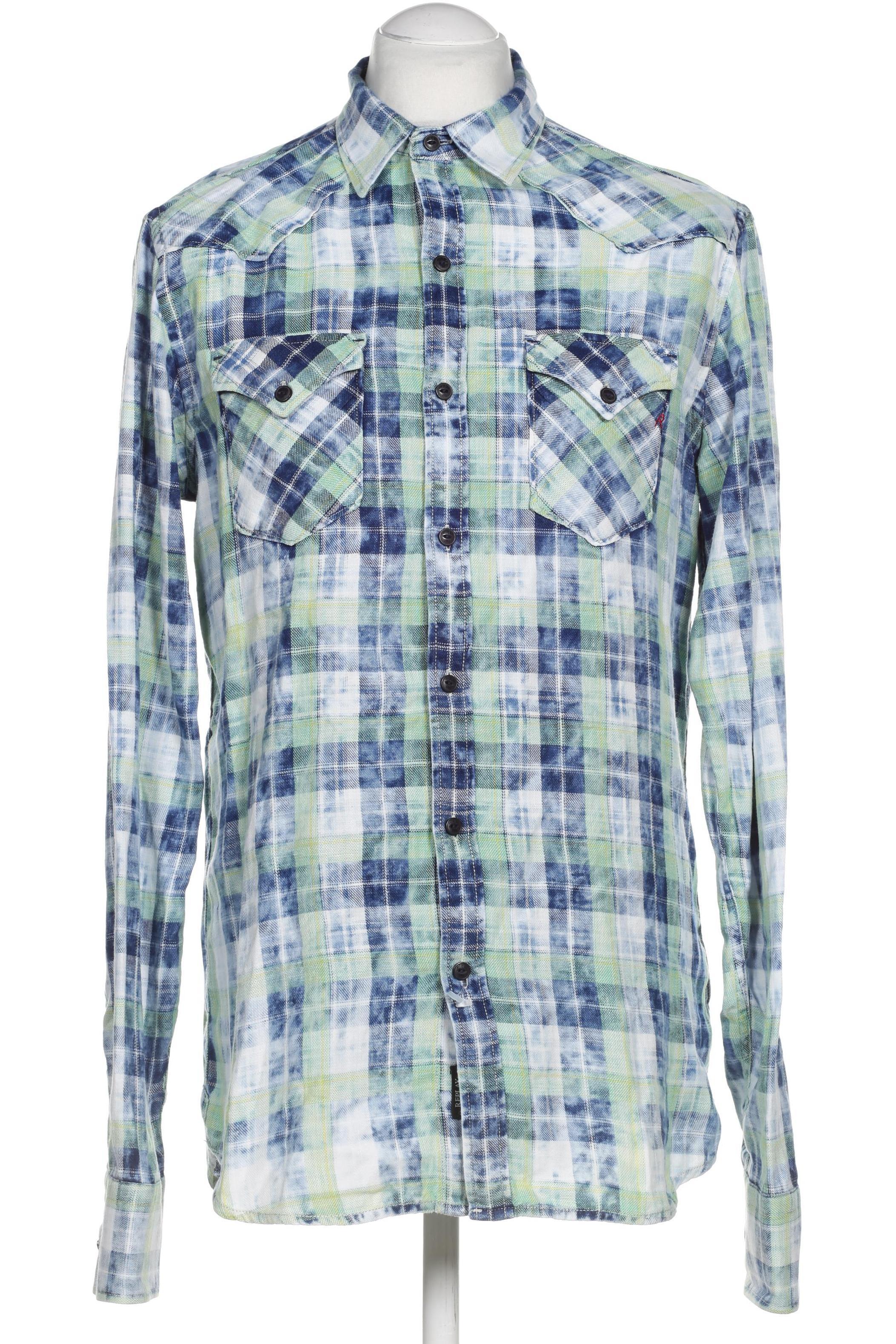 

Replay Herren Hemd, blau, Gr.