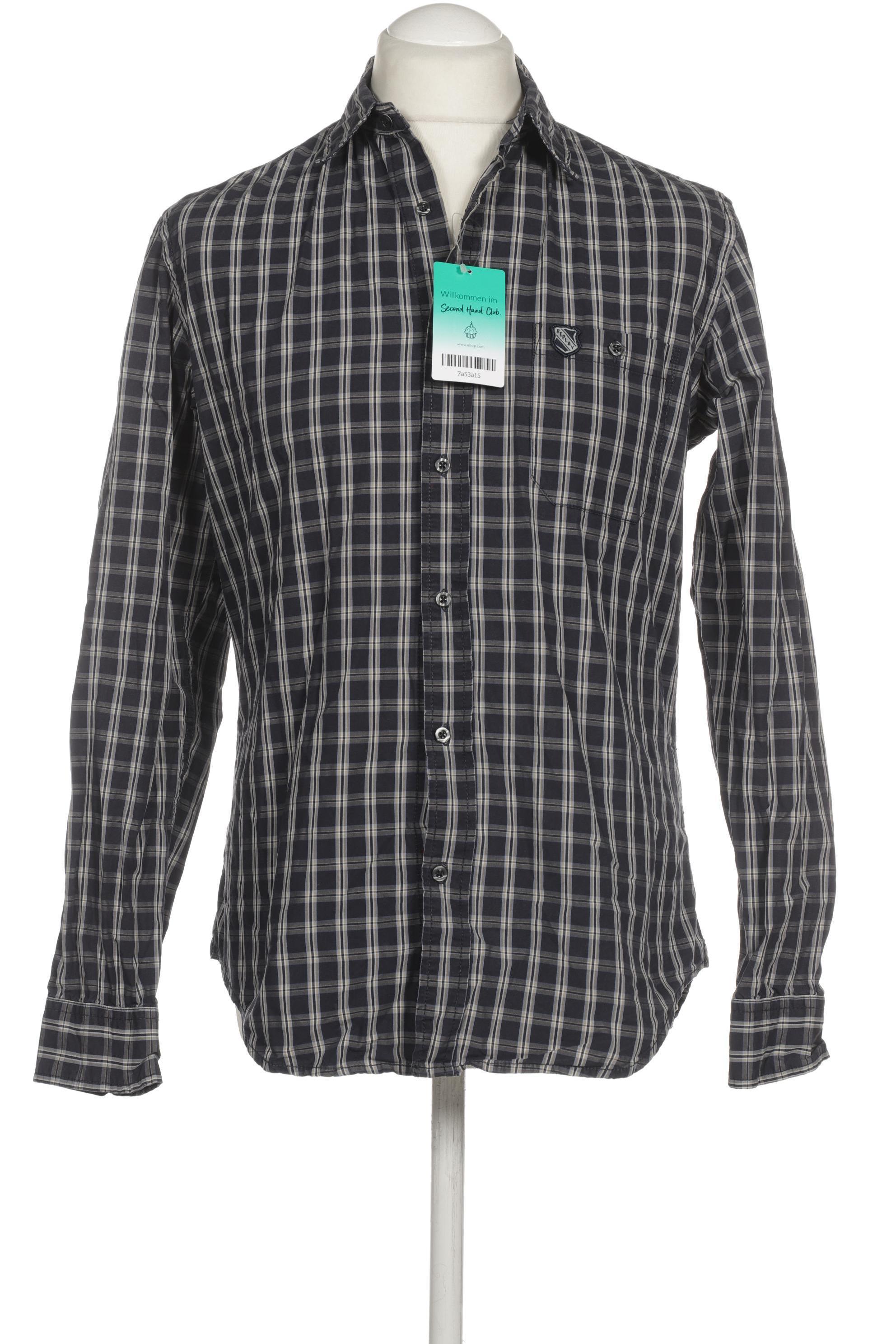 

Replay Herren Hemd, blau, Gr. 36