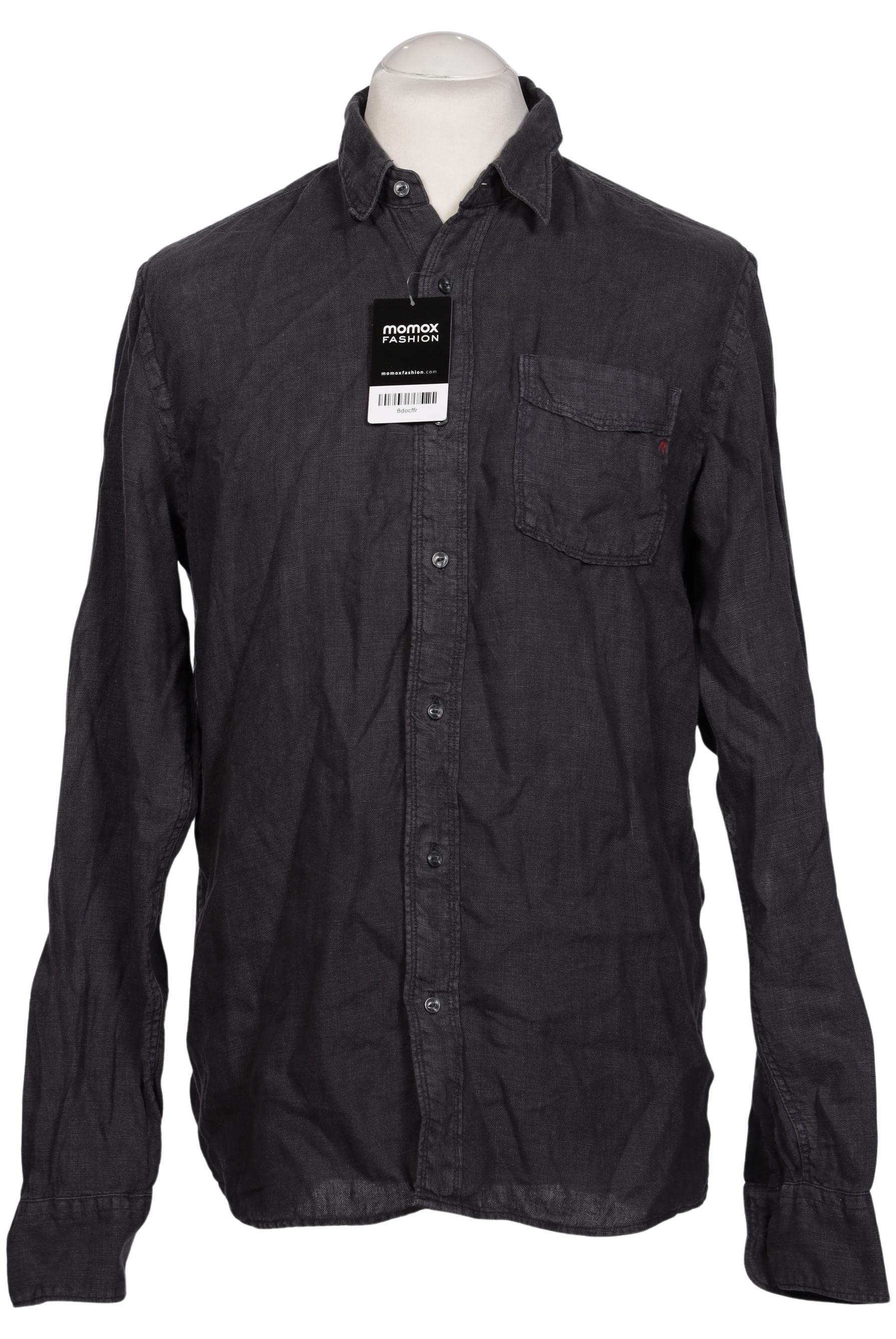 

Replay Herren Hemd, grau, Gr. 52